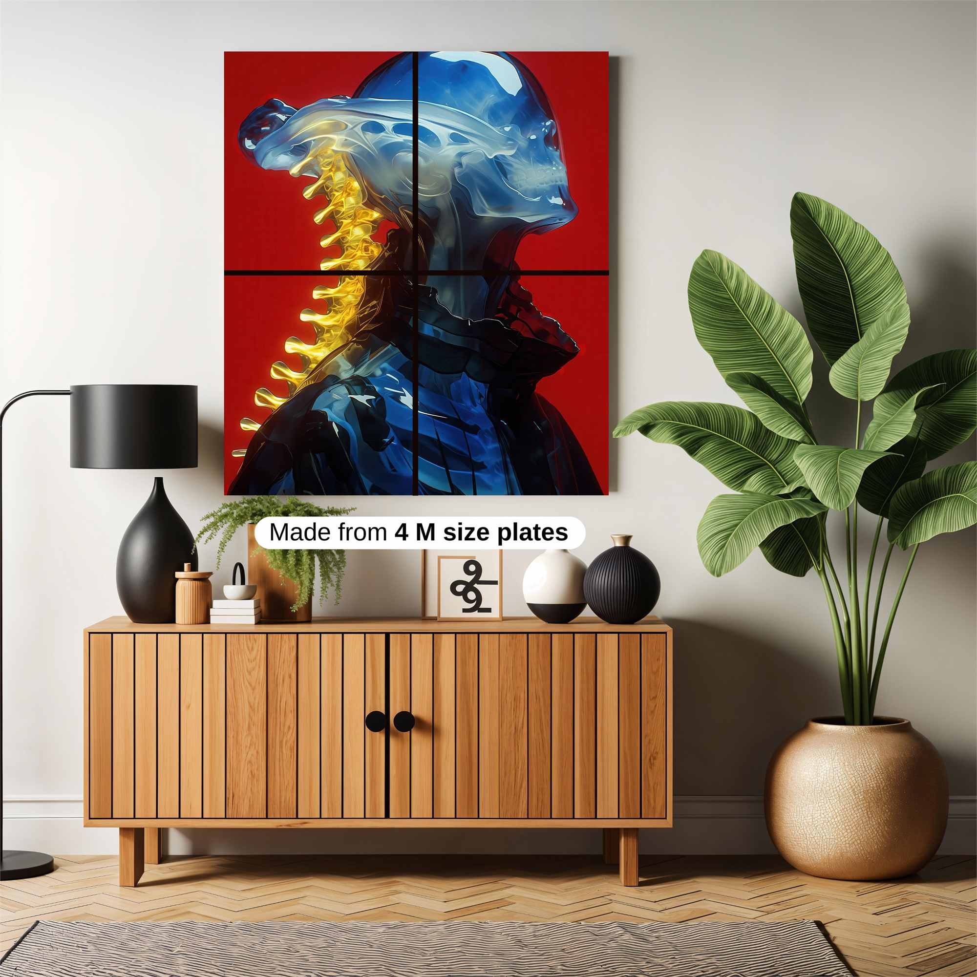 Neon Serpent Safe Wall Magnetic / M