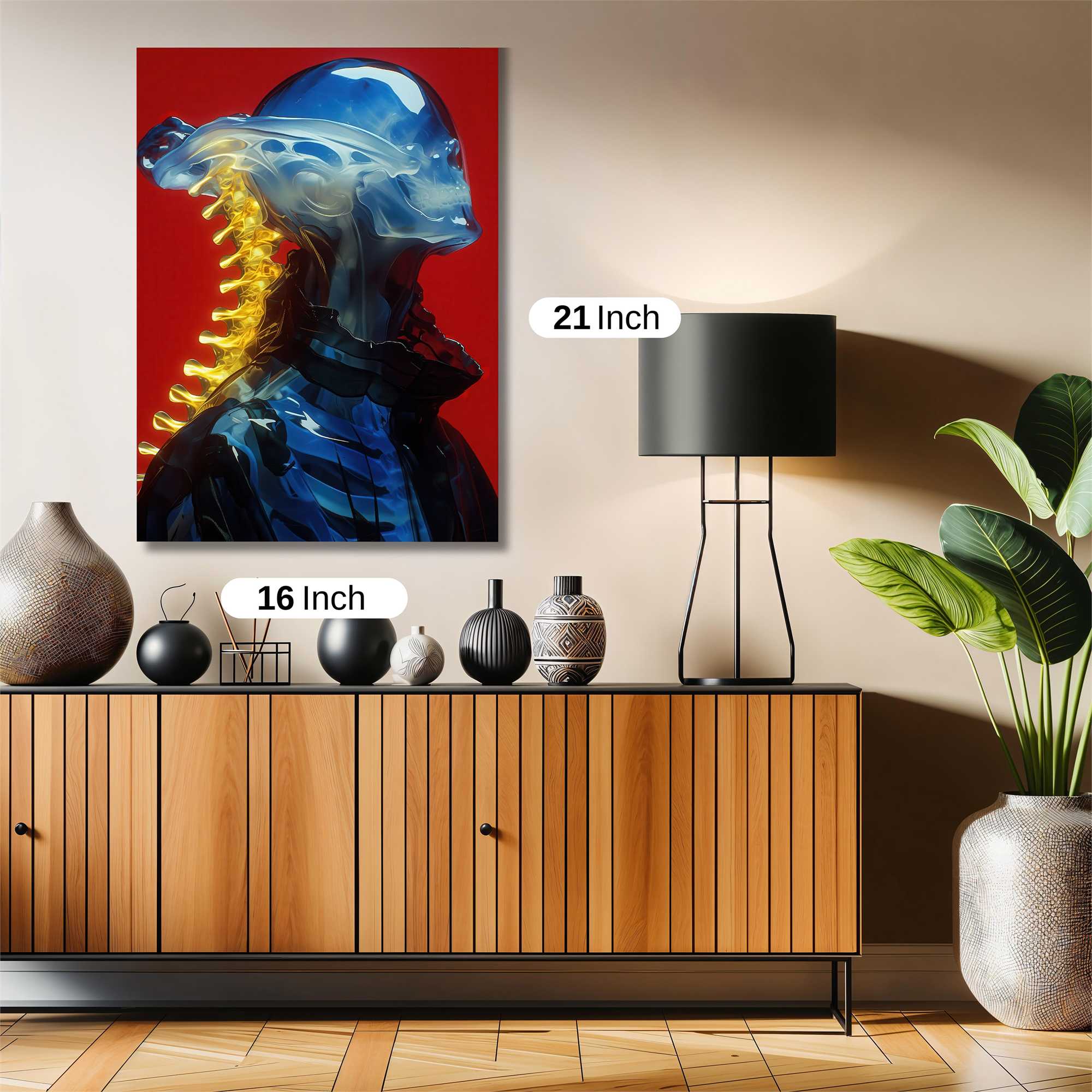 Neon Serpent Safe Wall Magnetic / M