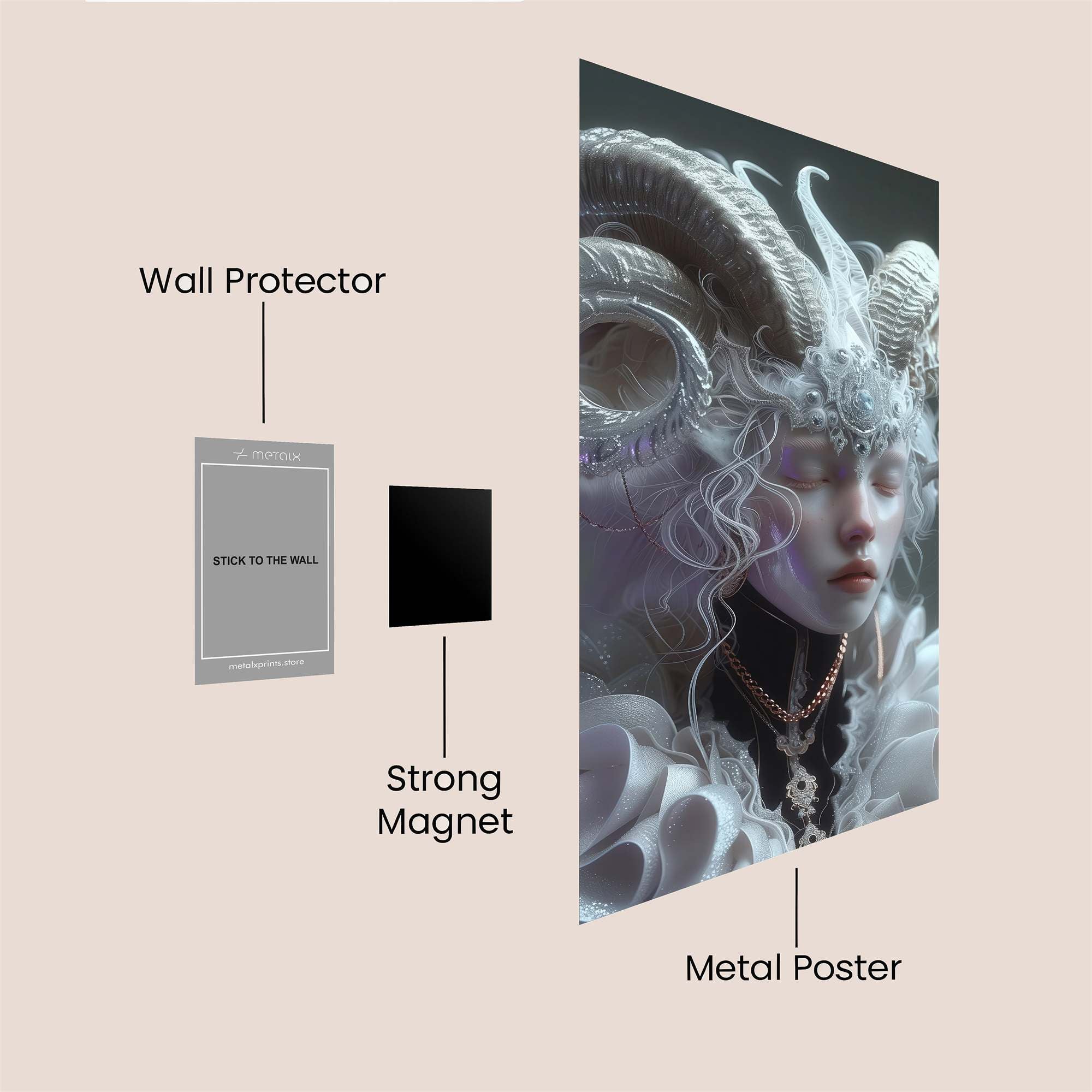 Batman Enigmatic Safe Wall Magnetic / M