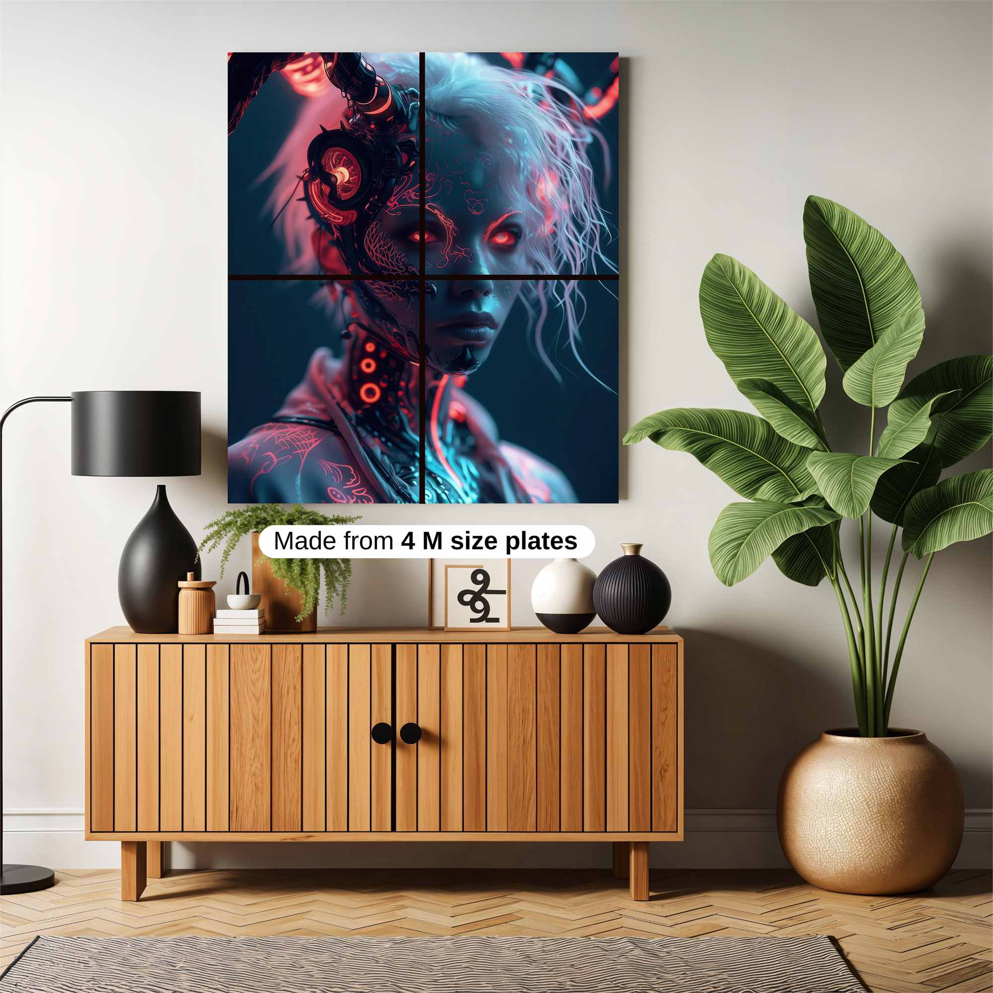 Neon Enigma Safe Wall Magnetic / M