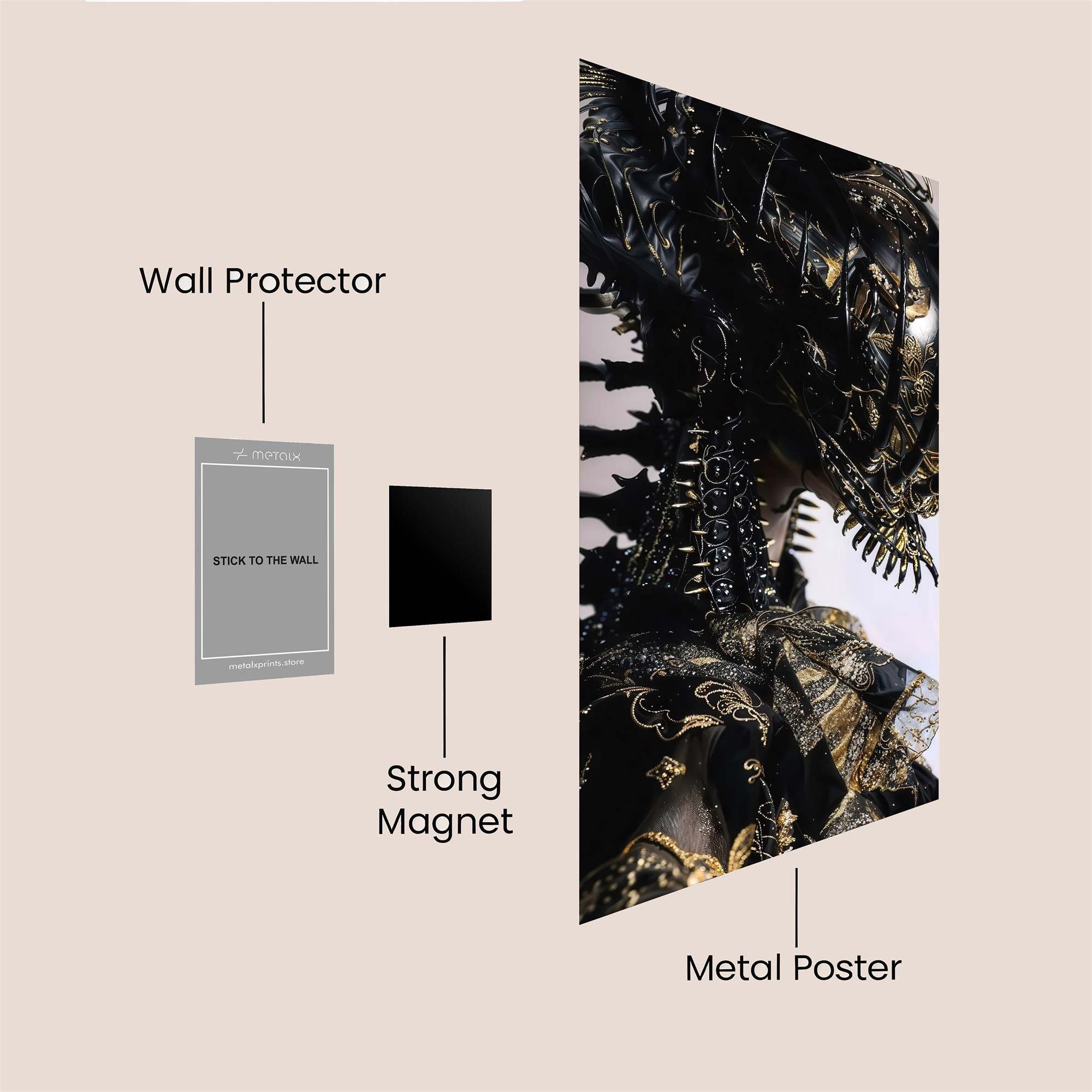 Eye Enigma Safe Wall Magnetic / M