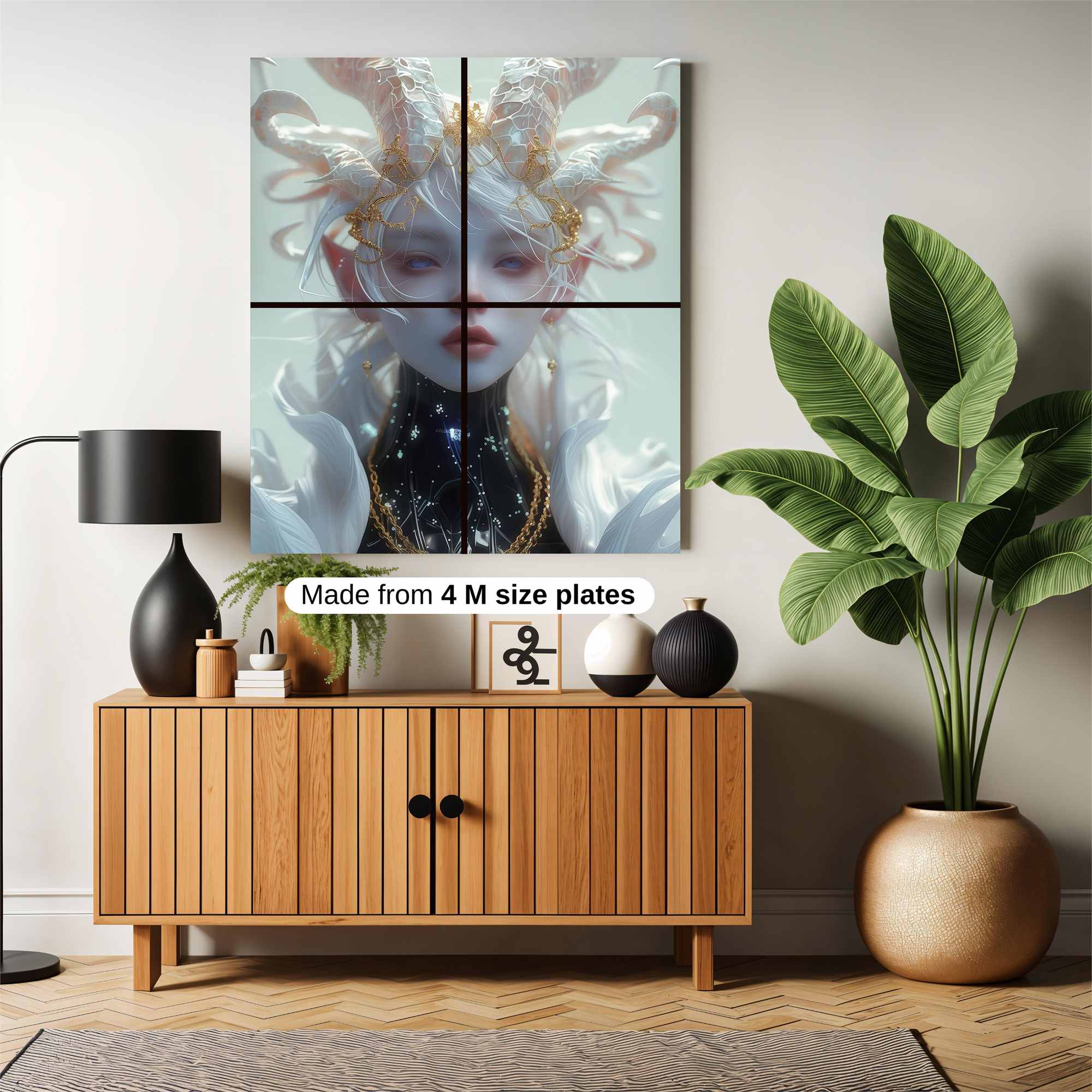 Golden Serenity Safe Wall Magnetic / M