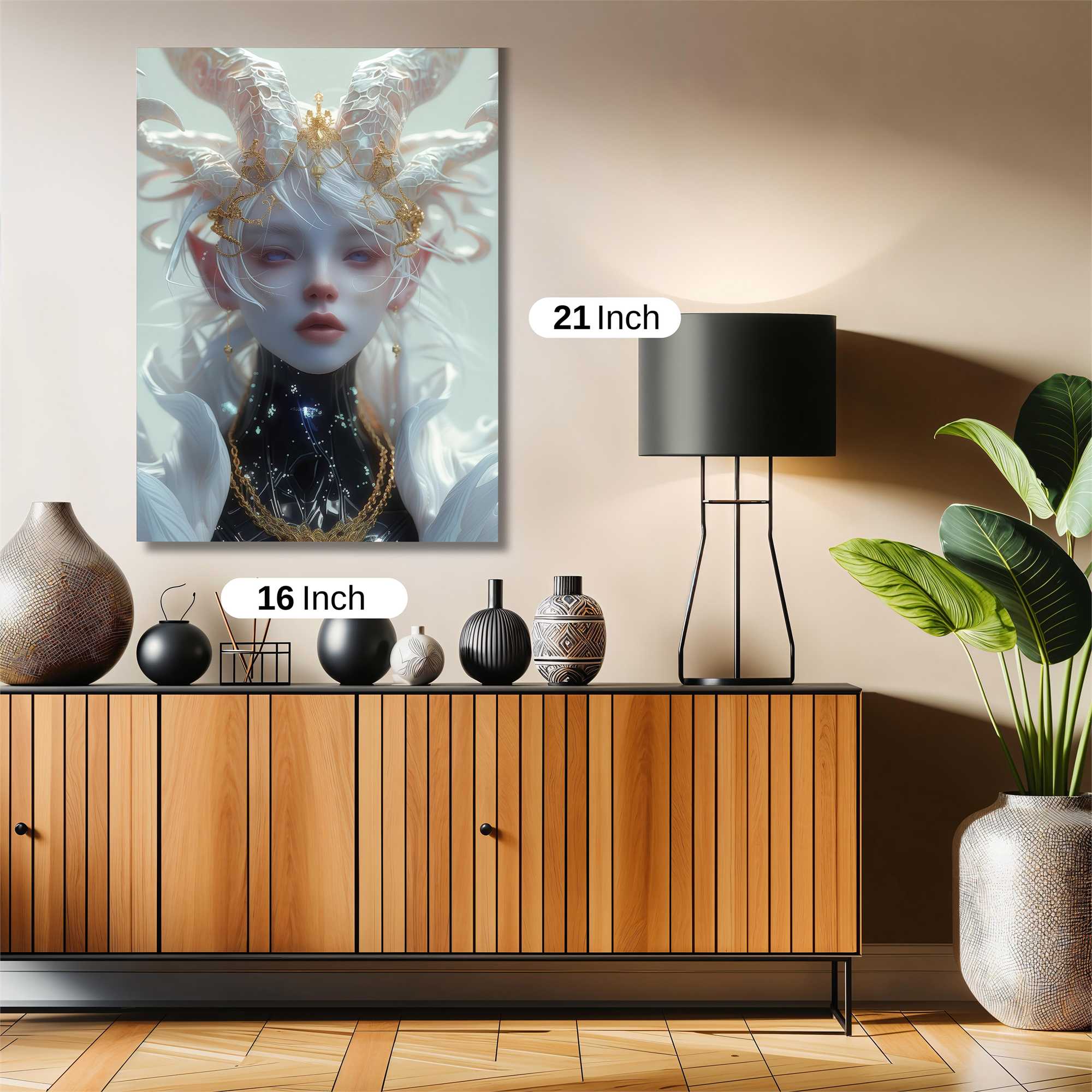 Golden Serenity Safe Wall Magnetic / M