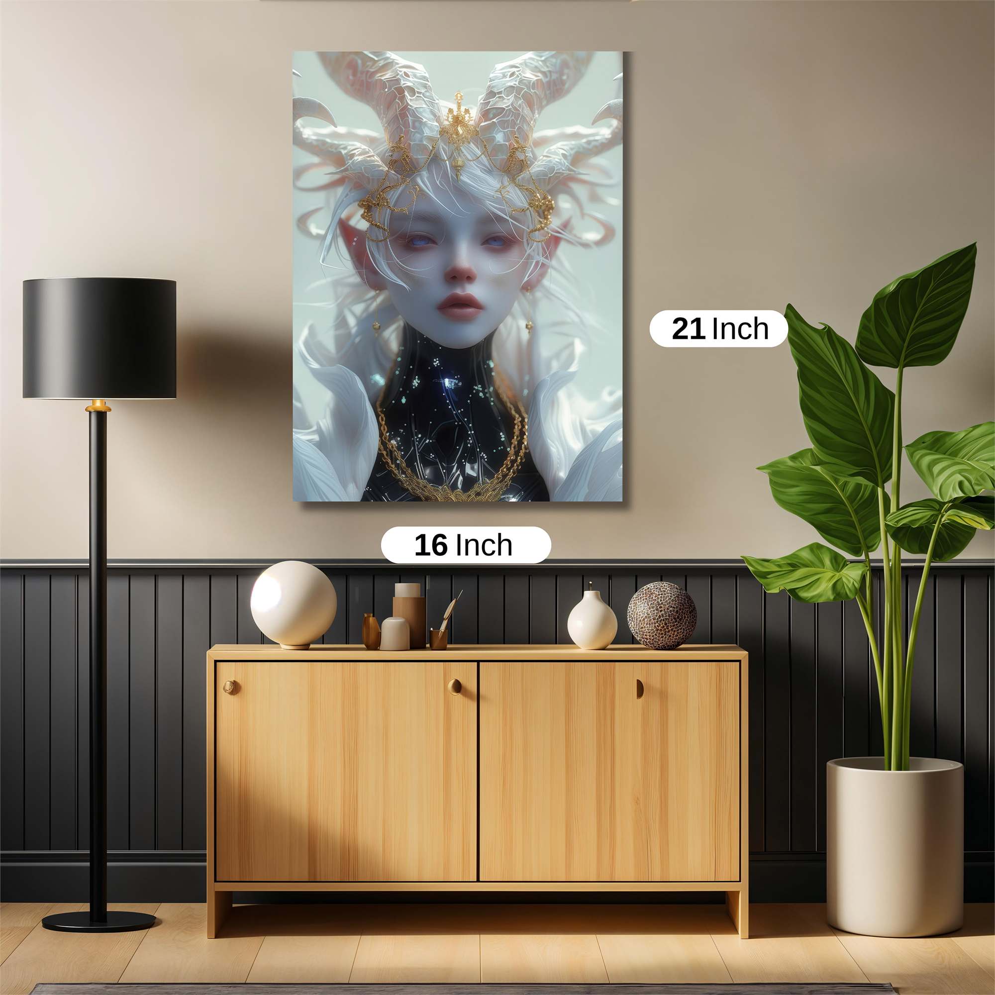 Golden Serenity Safe Wall Magnetic / M