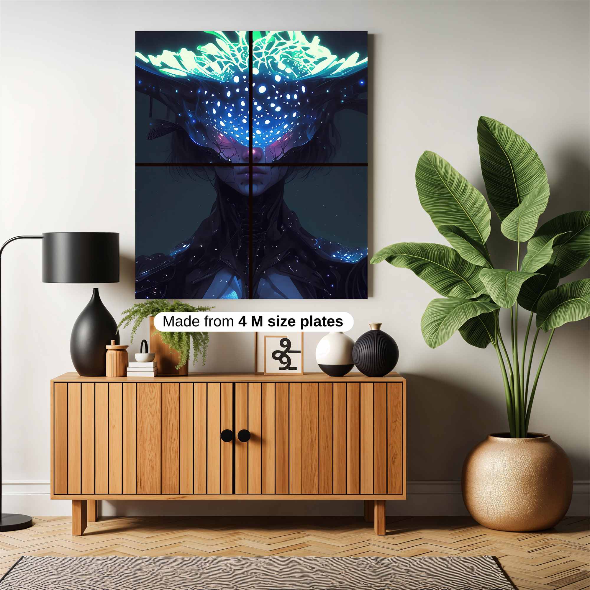 Leopard Enigma Safe Wall Magnetic / M