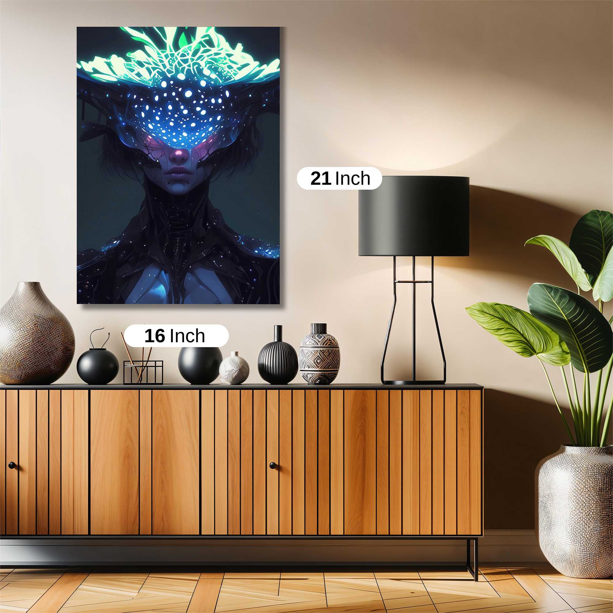 Leopard Enigma Safe Wall Magnetic / M