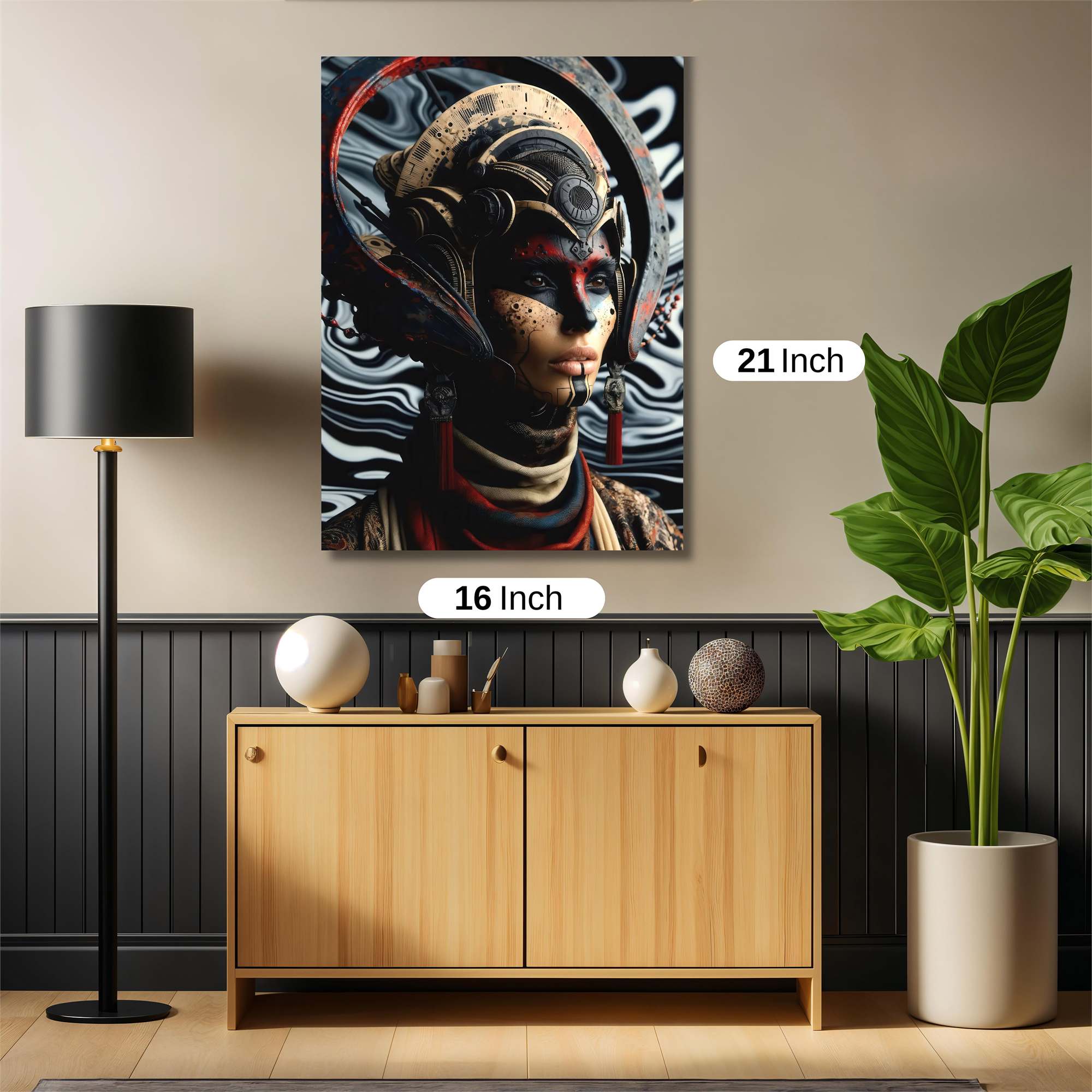 Futuristic Fusion Safe Wall Magnetic / M