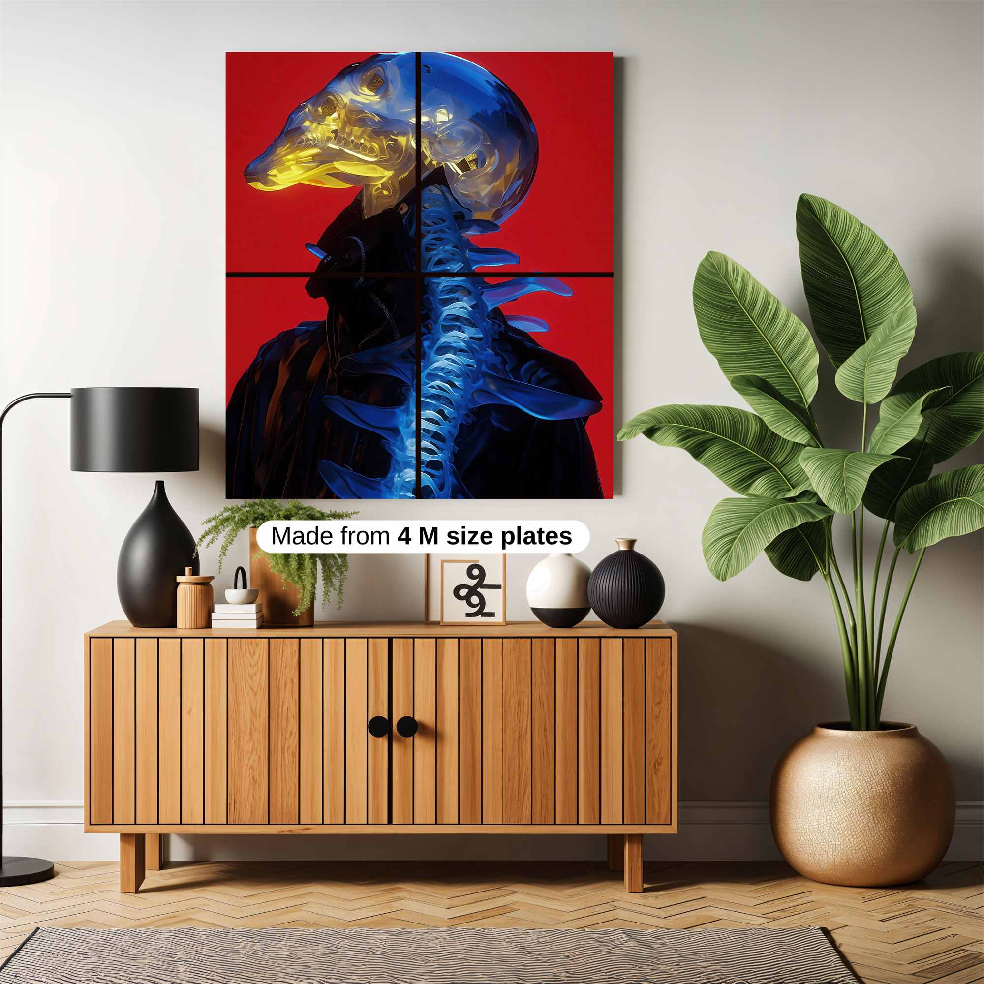 Spider-Menace Safe Wall Magnetic / M