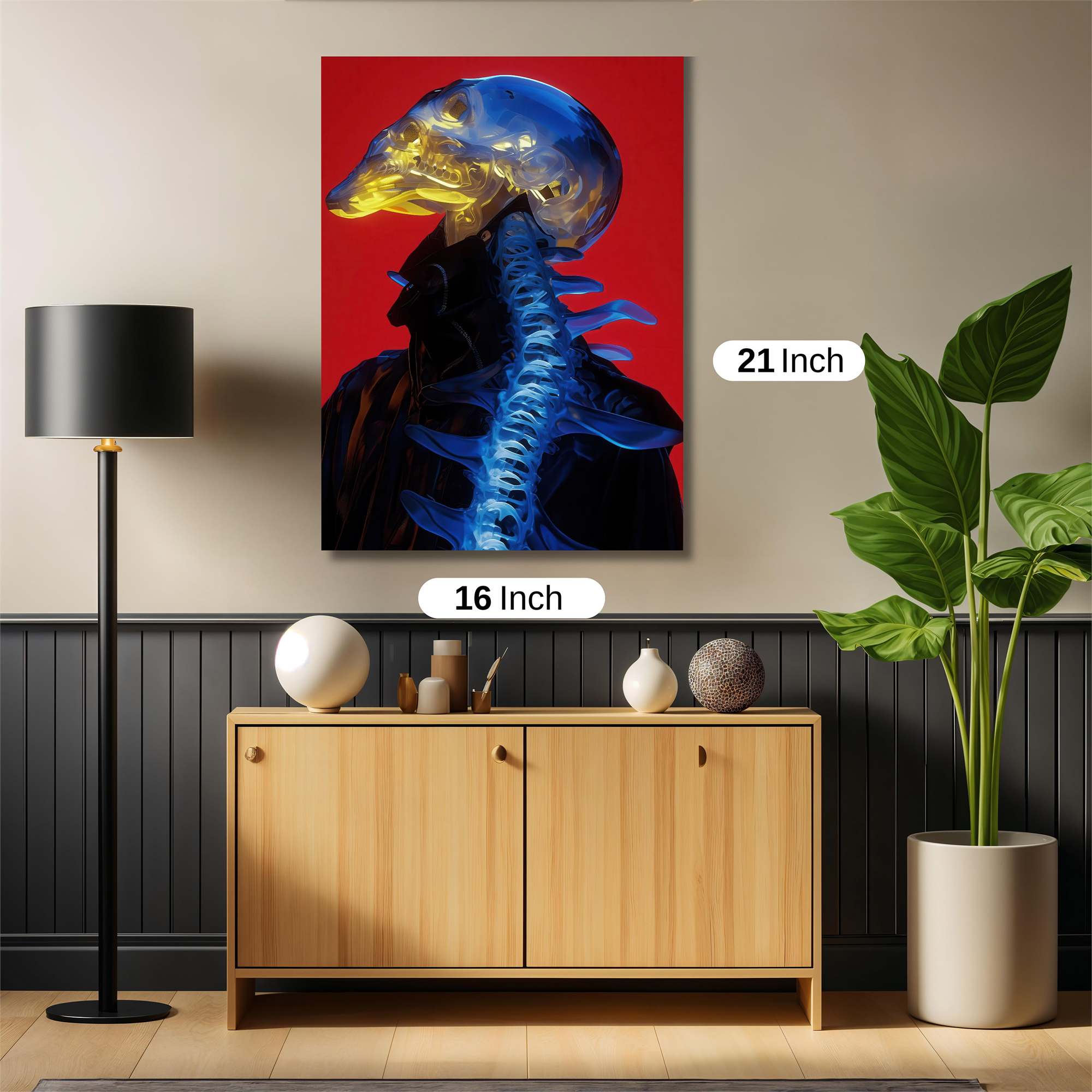 Spider-Menace Safe Wall Magnetic / M