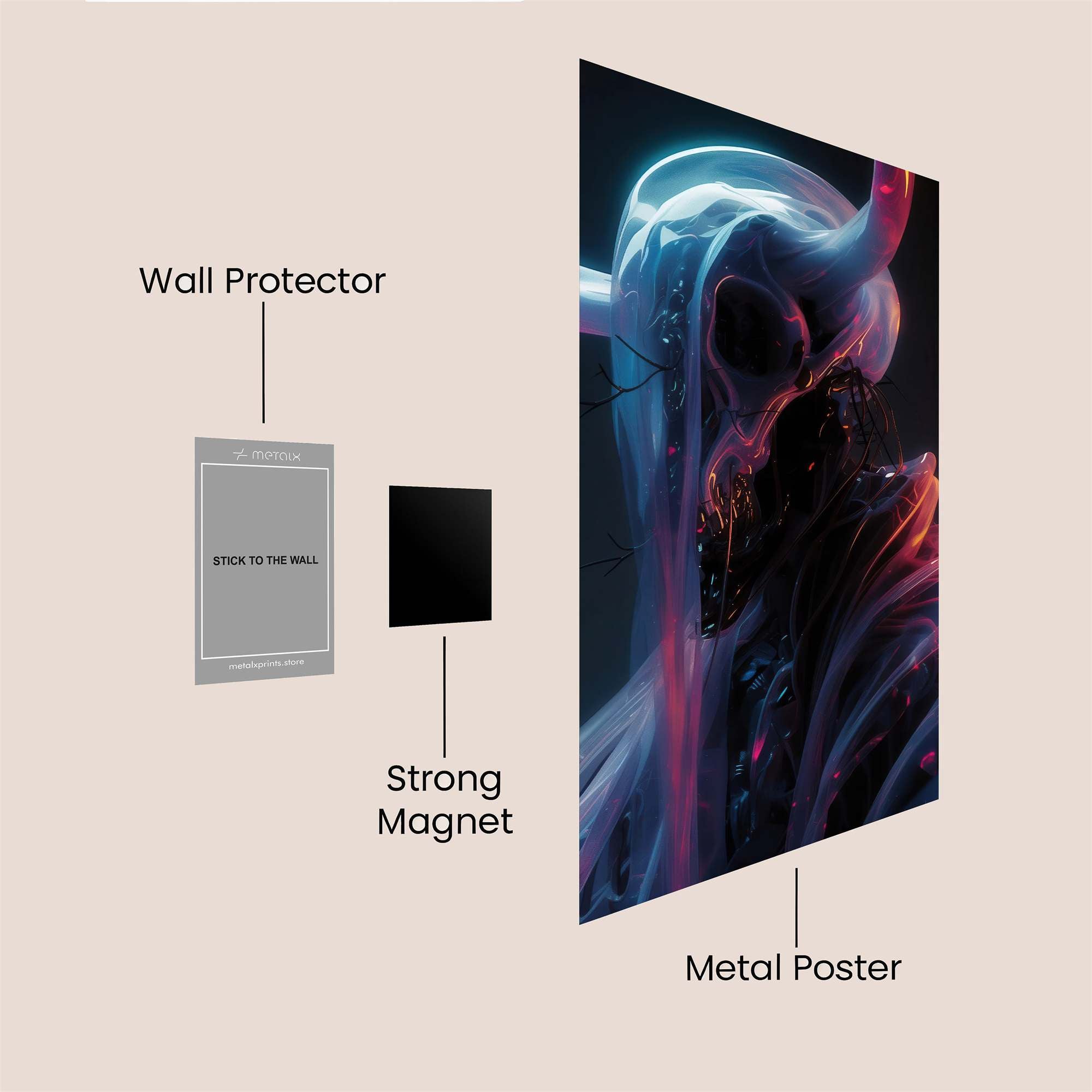Cobra Majestic Safe Wall Magnetic / M