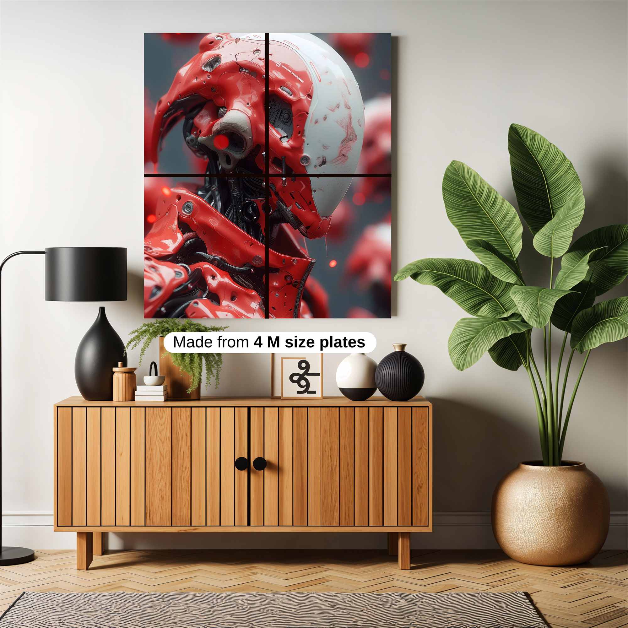 Lion Inferno Safe Wall Magnetic / M