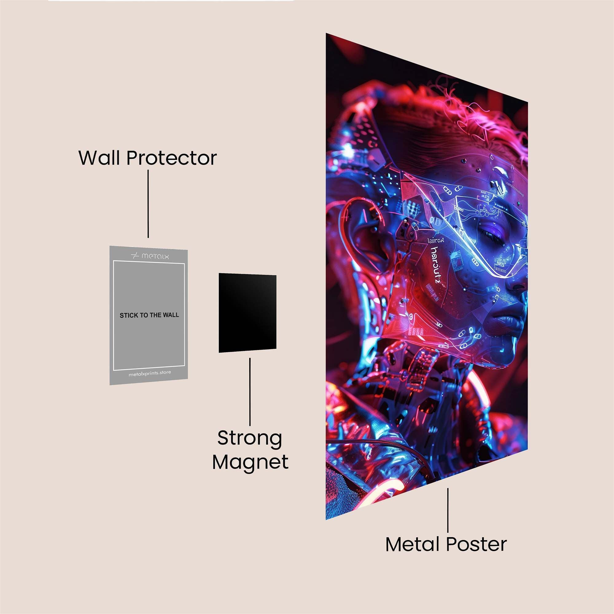 Vulcanic Menace Safe Wall Magnetic / M