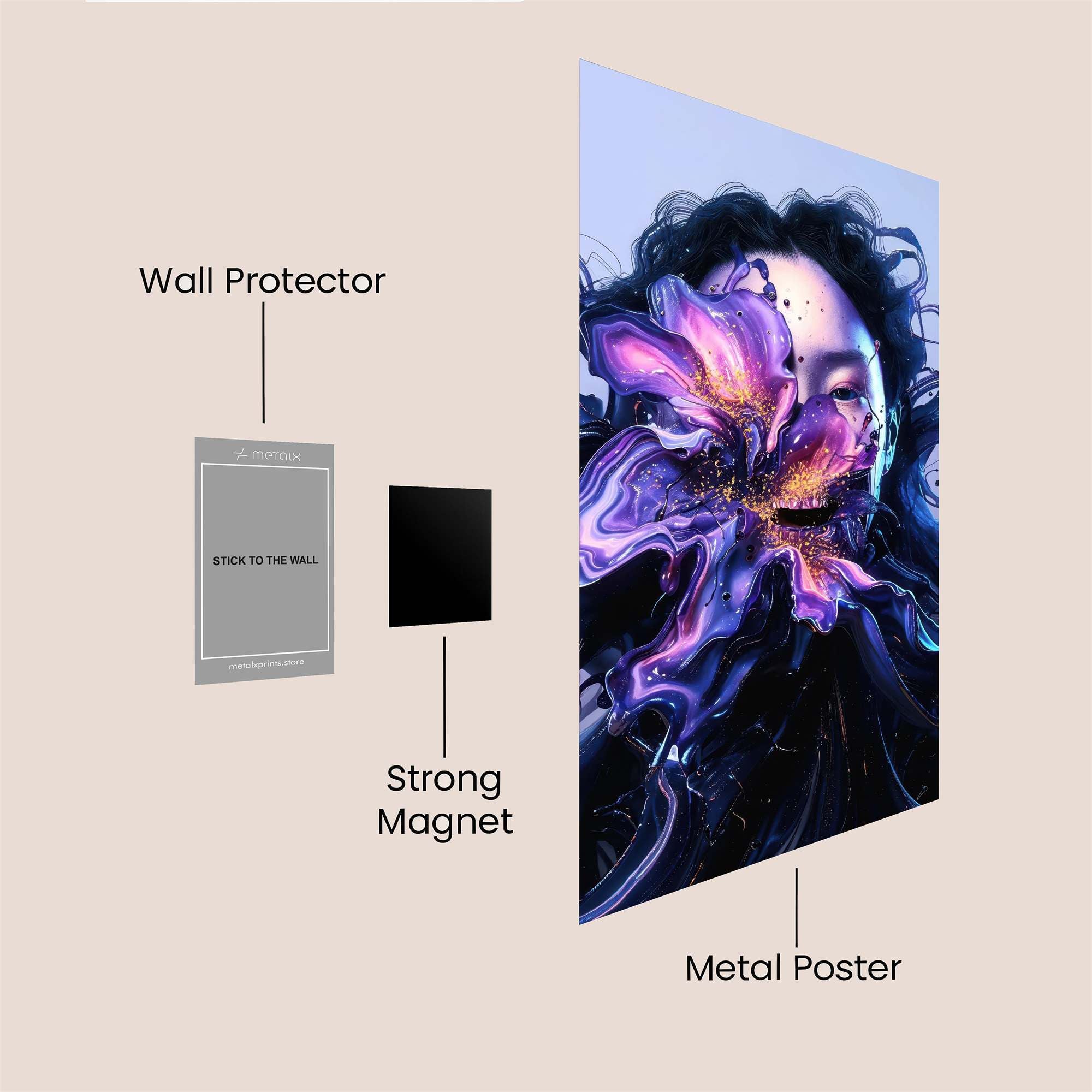 Robo Serene Safe Wall Magnetic / M