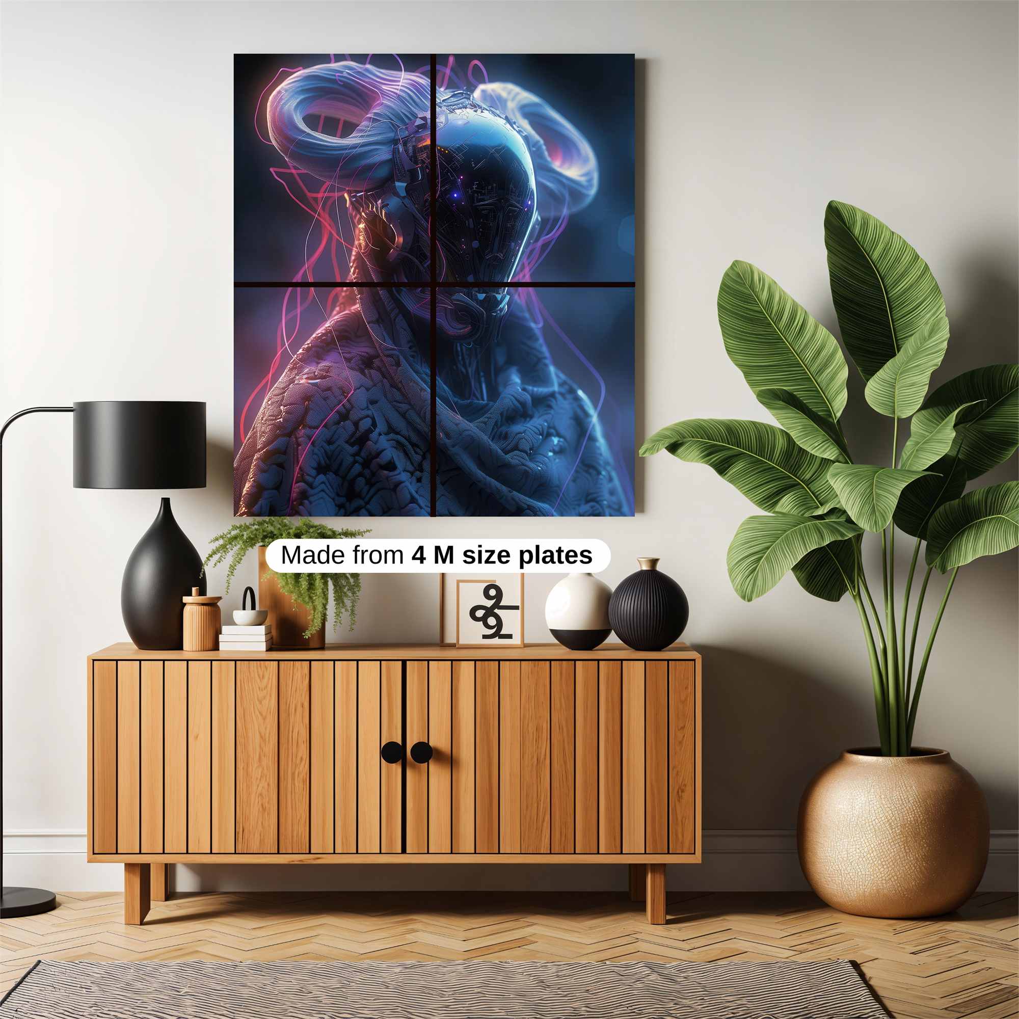 Lion Blaze Safe Wall Magnetic / M