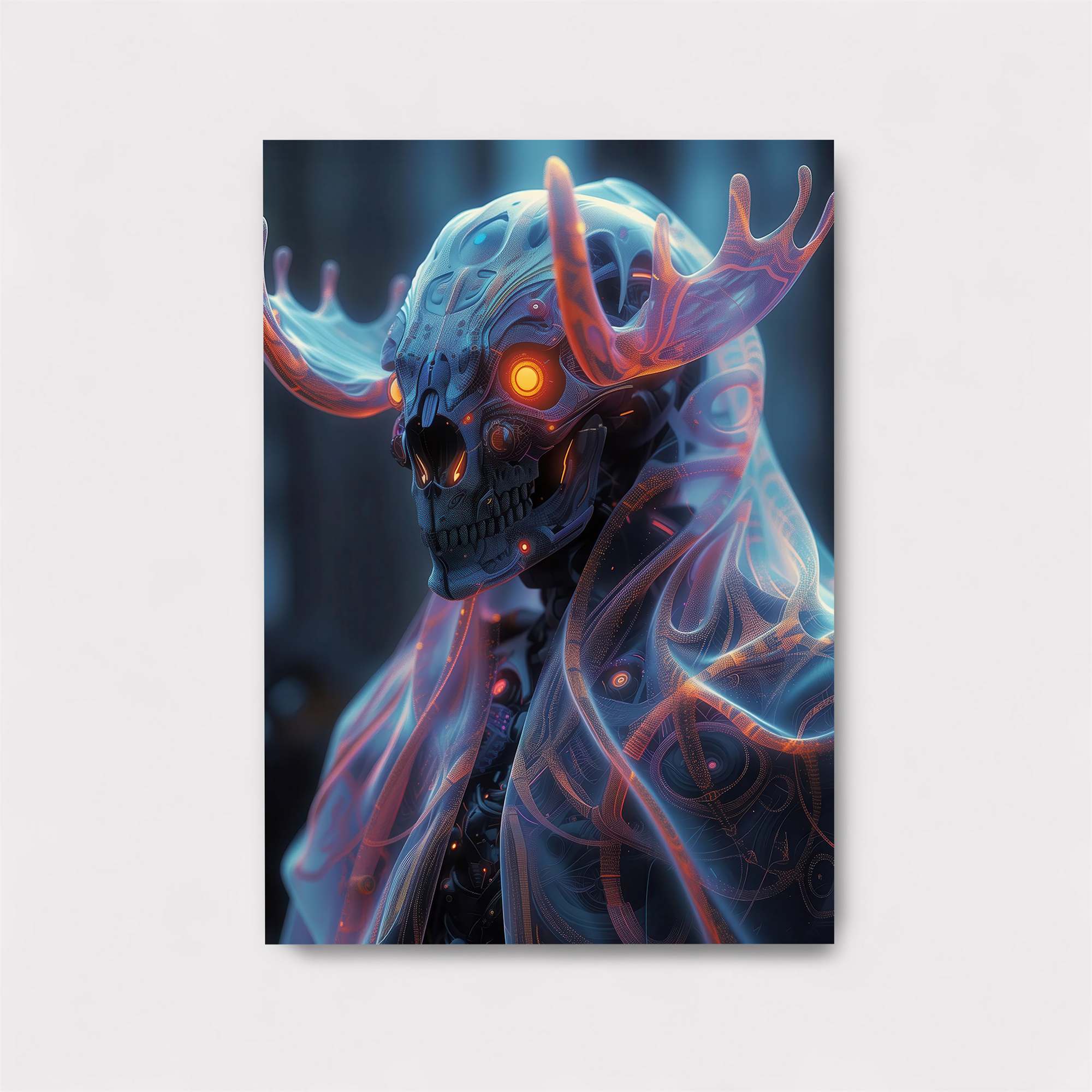 Skull Serenity Safe Wall Magnetic / M