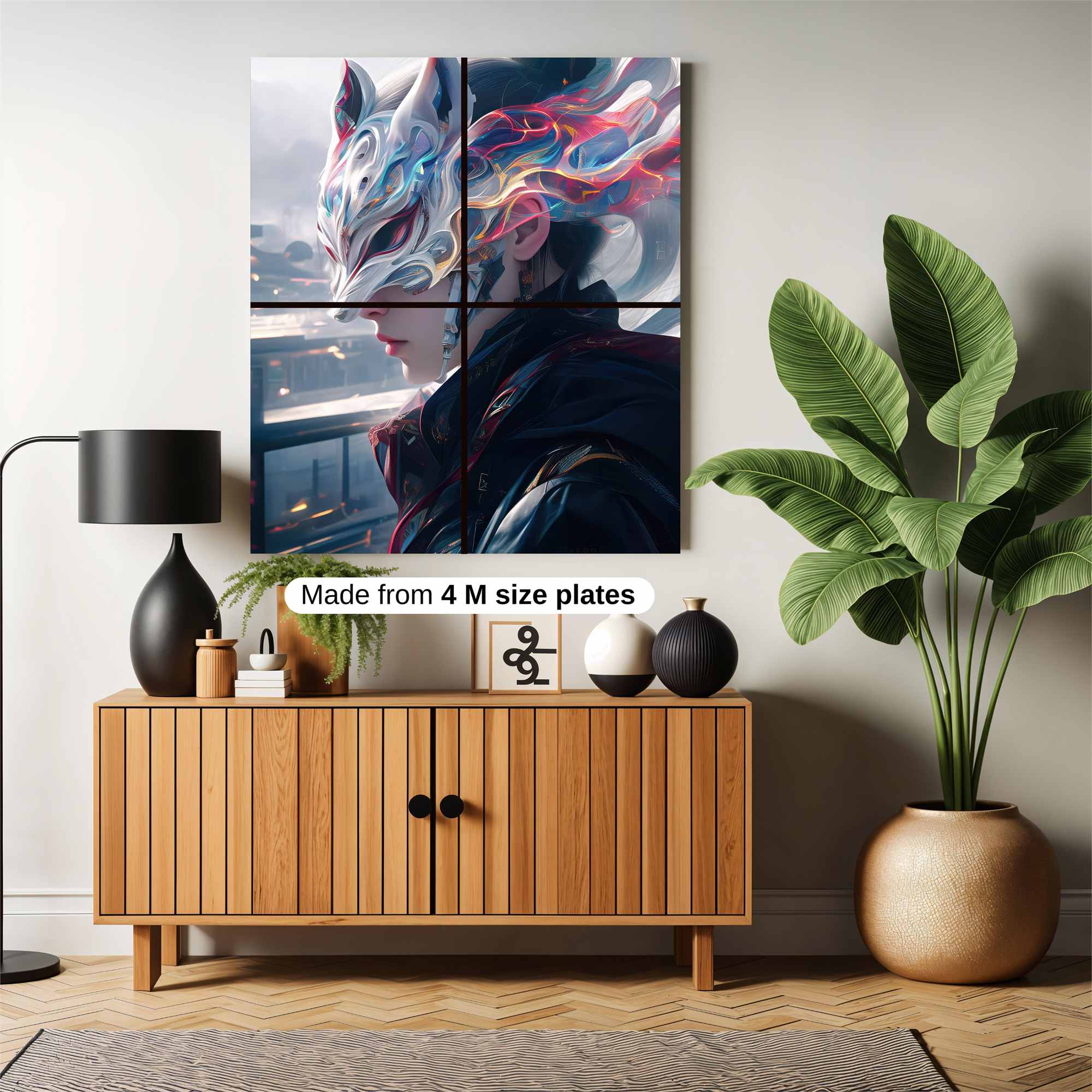 Regal Leopard Safe Wall Magnetic / M