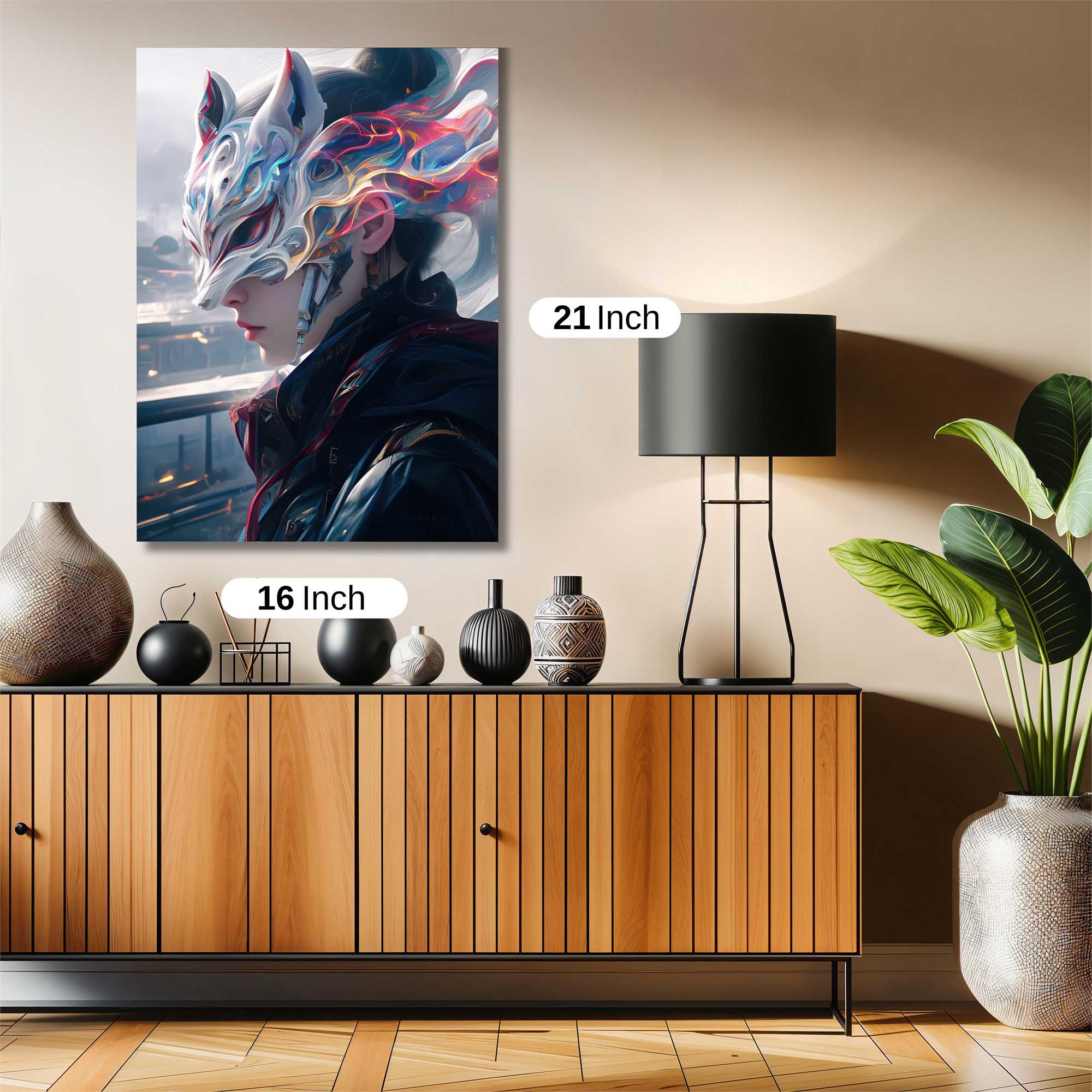 Regal Leopard Safe Wall Magnetic / M