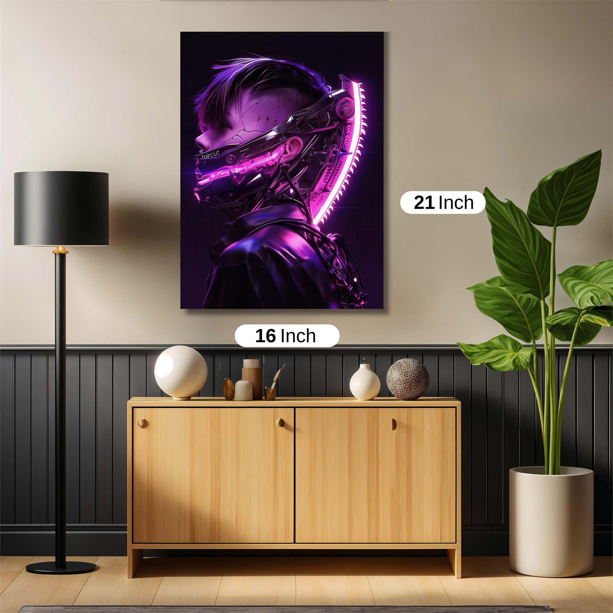 Lion Inferno Safe Wall Magnetic / M