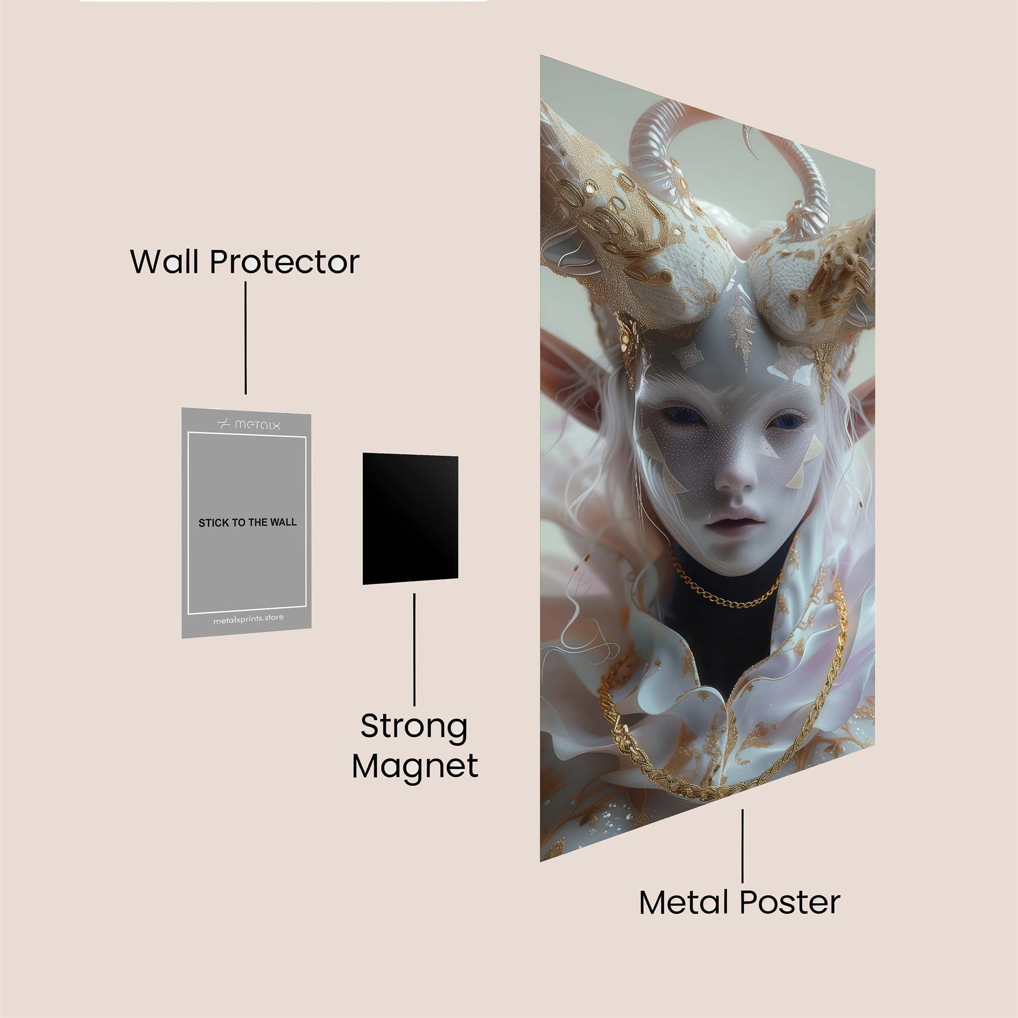 Cyberheart Pulse Safe Wall Magnetic / M