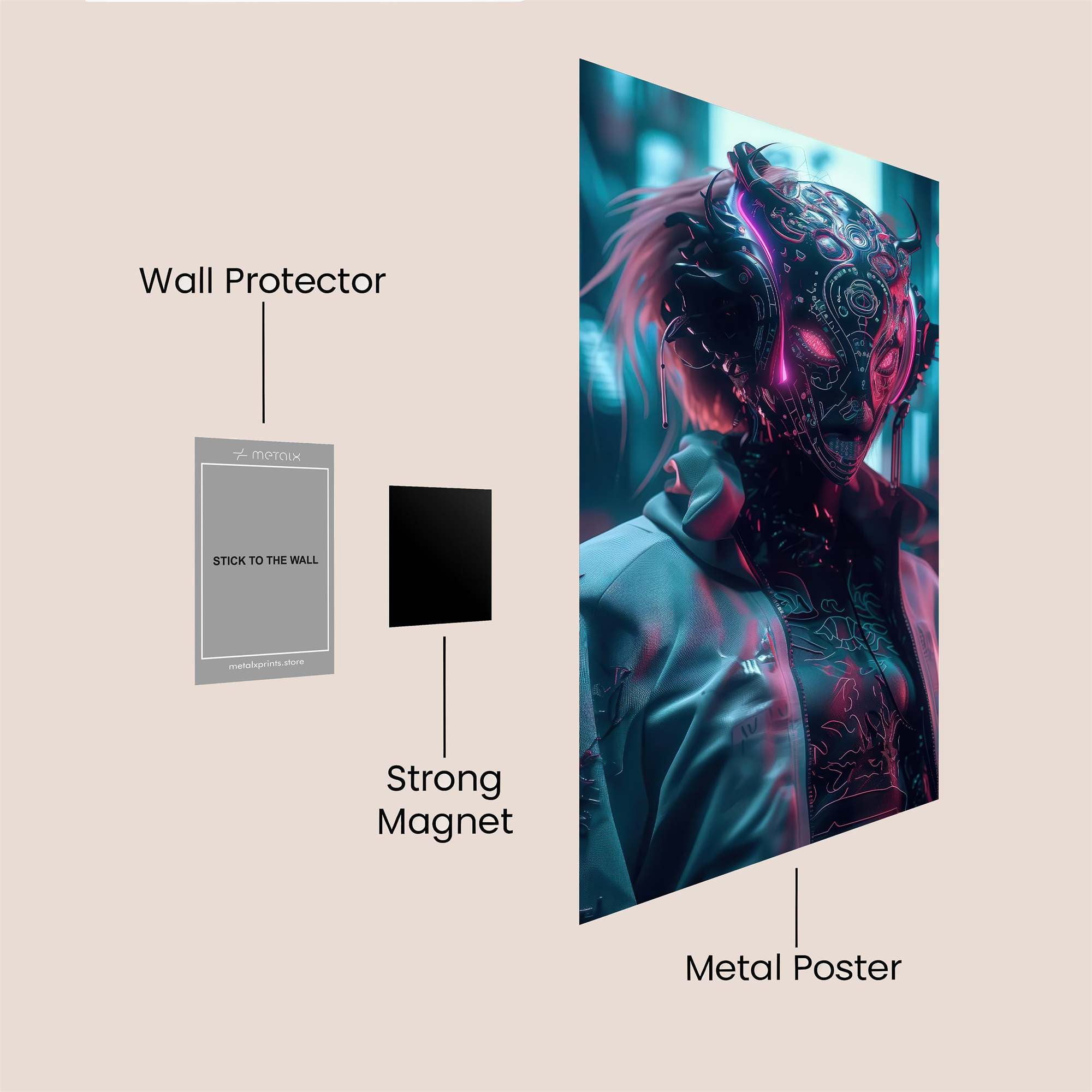 Cobra Majestic Safe Wall Magnetic / M