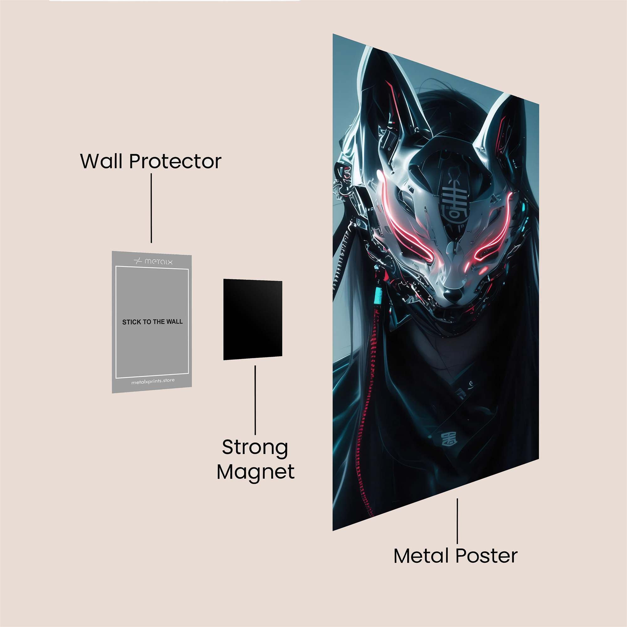 Shelby Sinister Safe Wall Magnetic / M