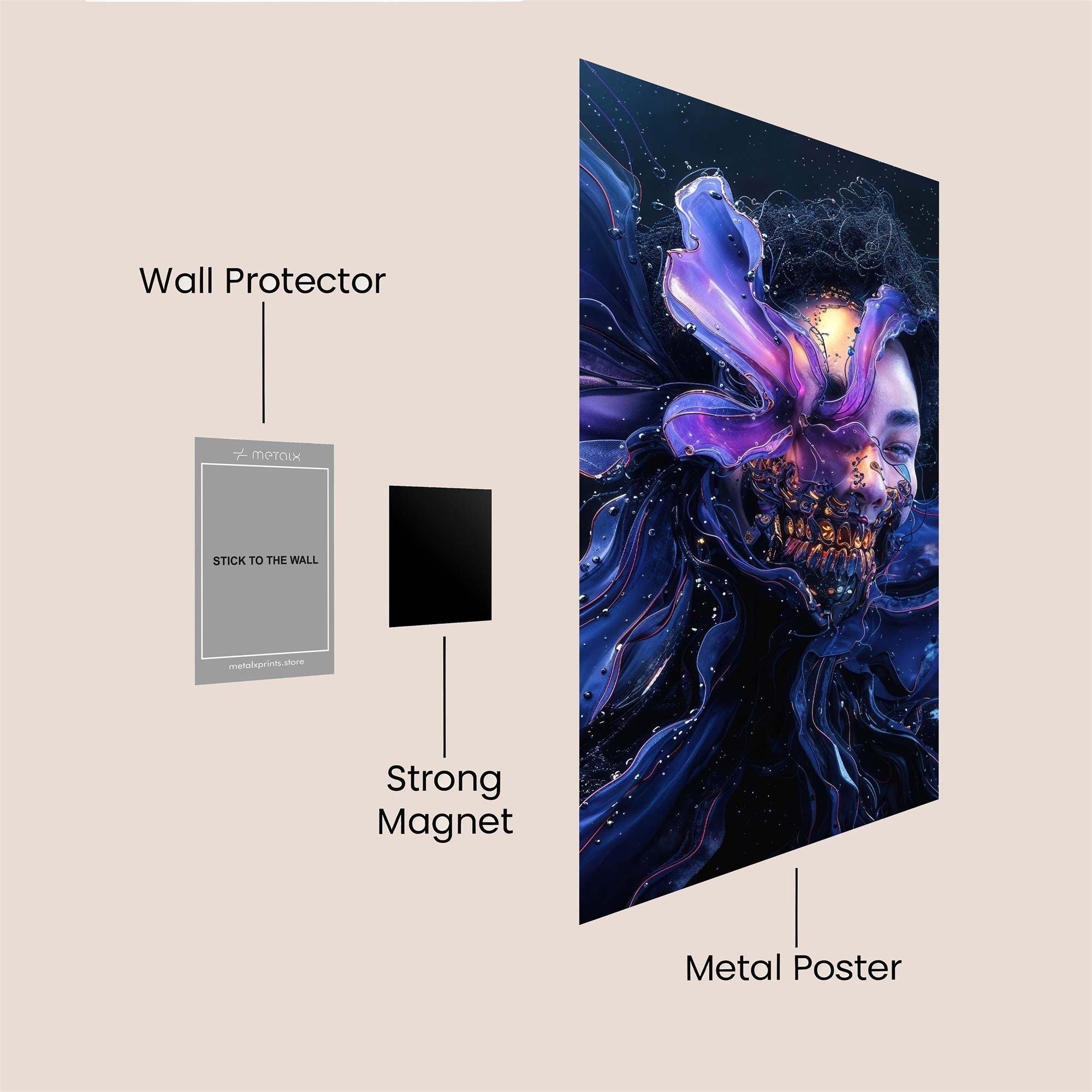 Camera Opulence Safe Wall Magnetic / M