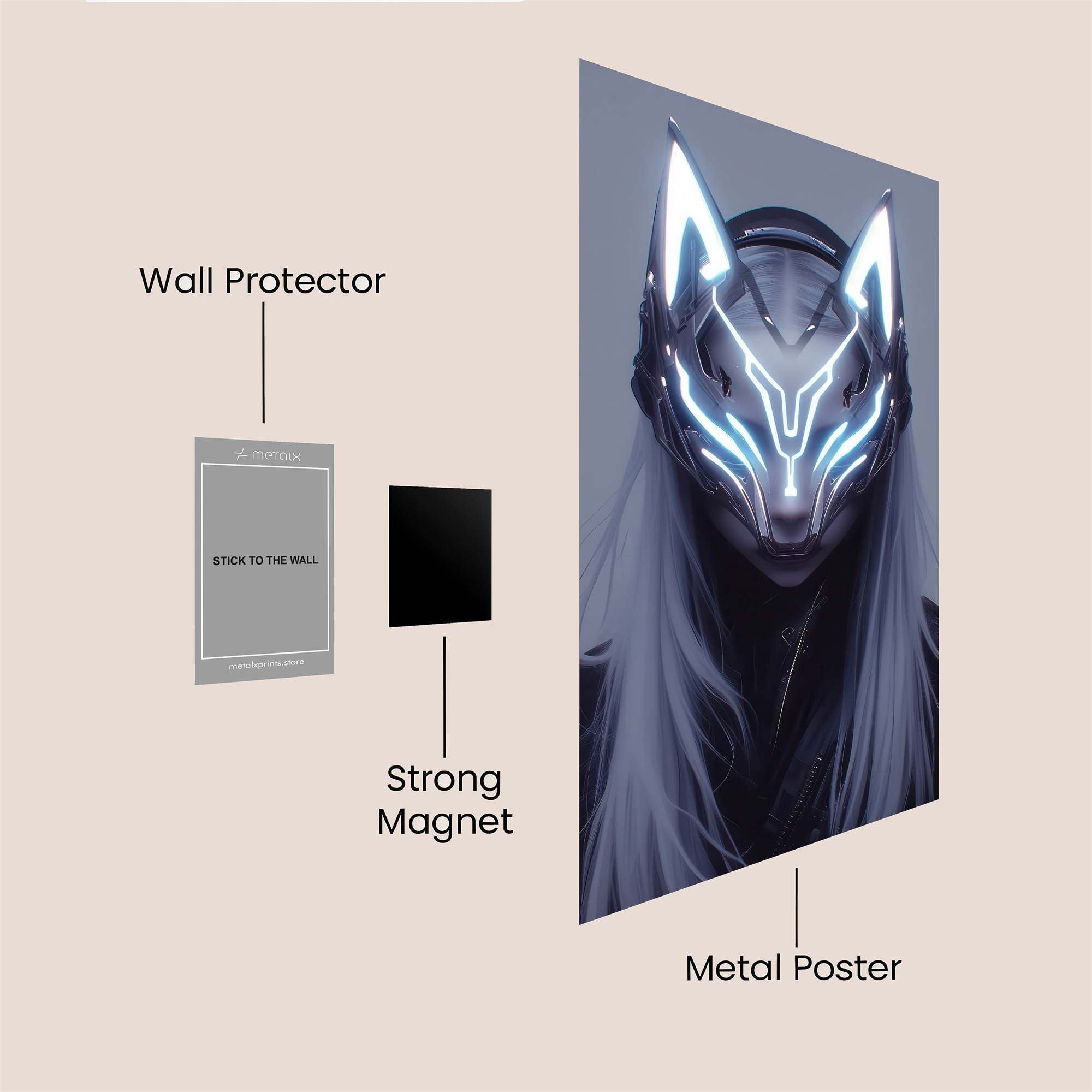 Cobra Storm Safe Wall Magnetic / M