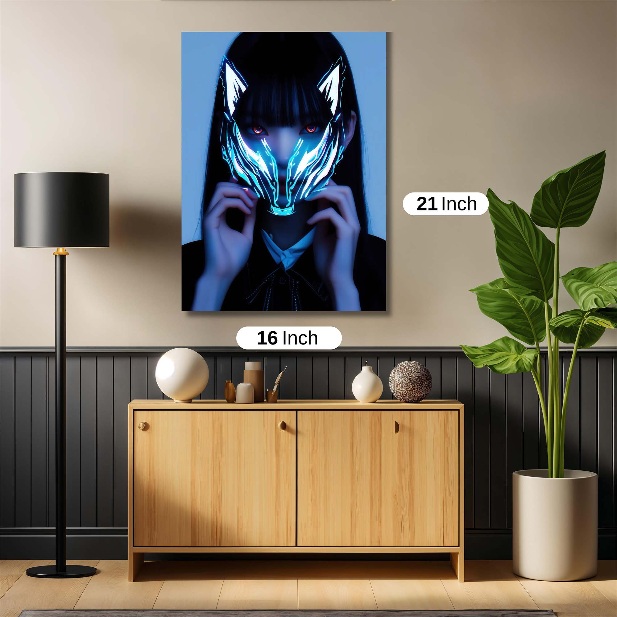 Leopard Radiance Safe Wall Magnetic / M