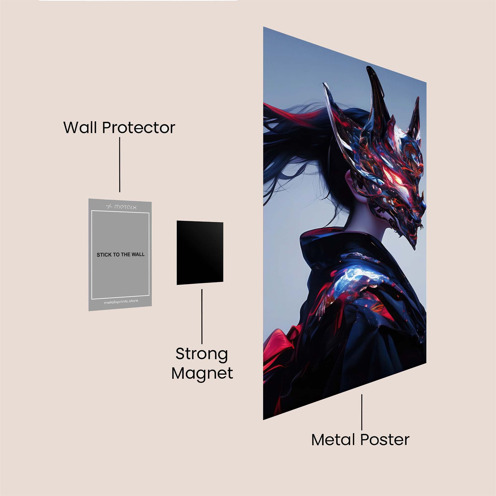 Jaguar Enigma Safe Wall Magnetic / M