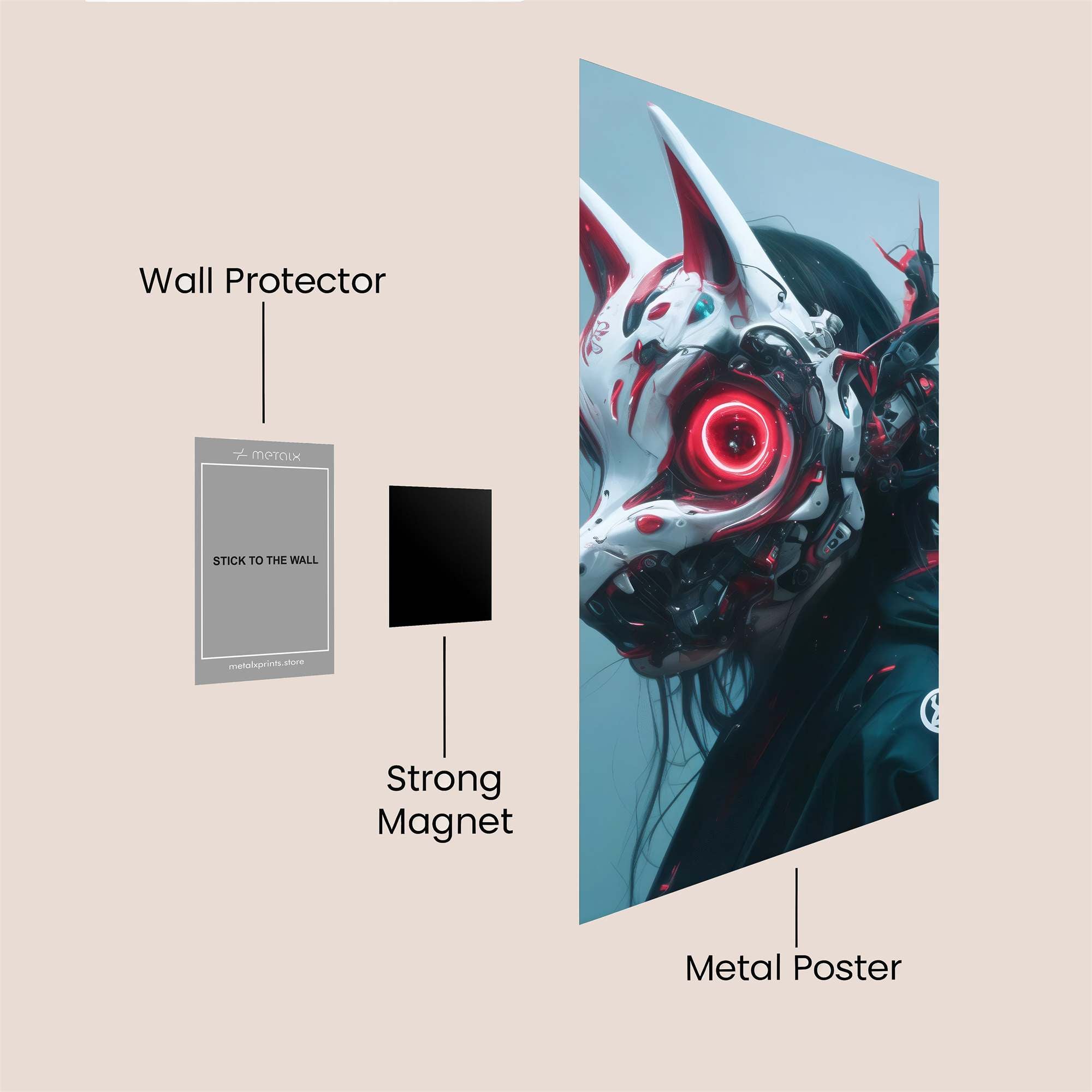 Elegance Unleashed Safe Wall Magnetic / M