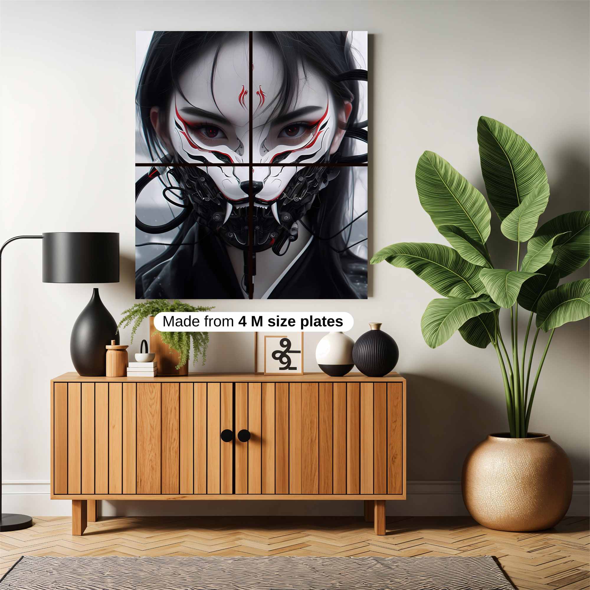 Skull Radiance Safe Wall Magnetic / M