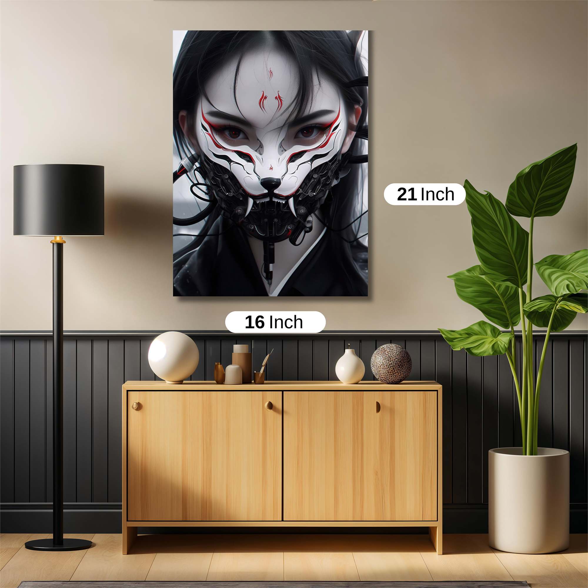 Skull Radiance Safe Wall Magnetic / M