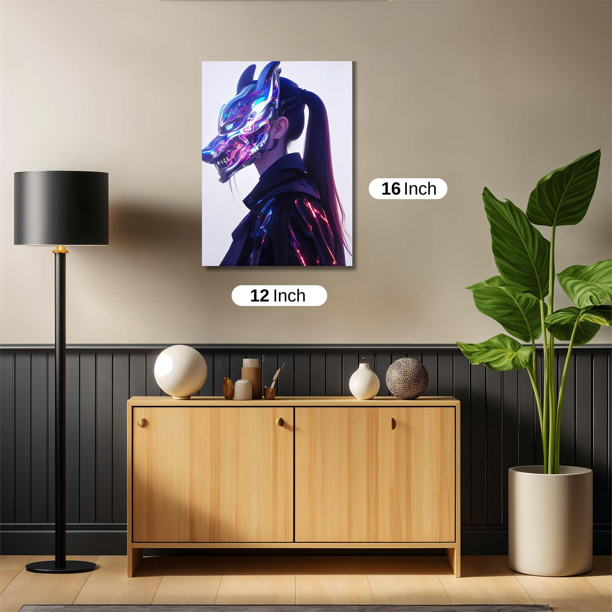 Cyber Serpent Safe Wall Magnetic / M