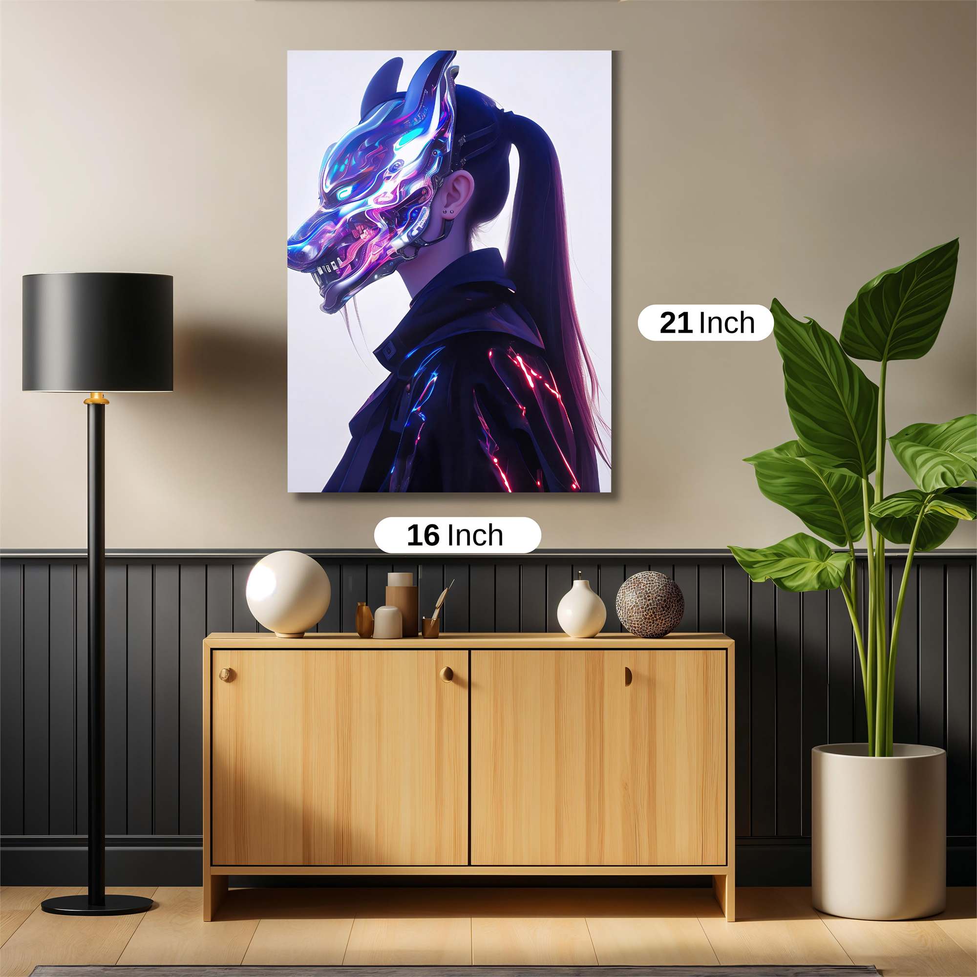 Cyber Serpent Safe Wall Magnetic / M