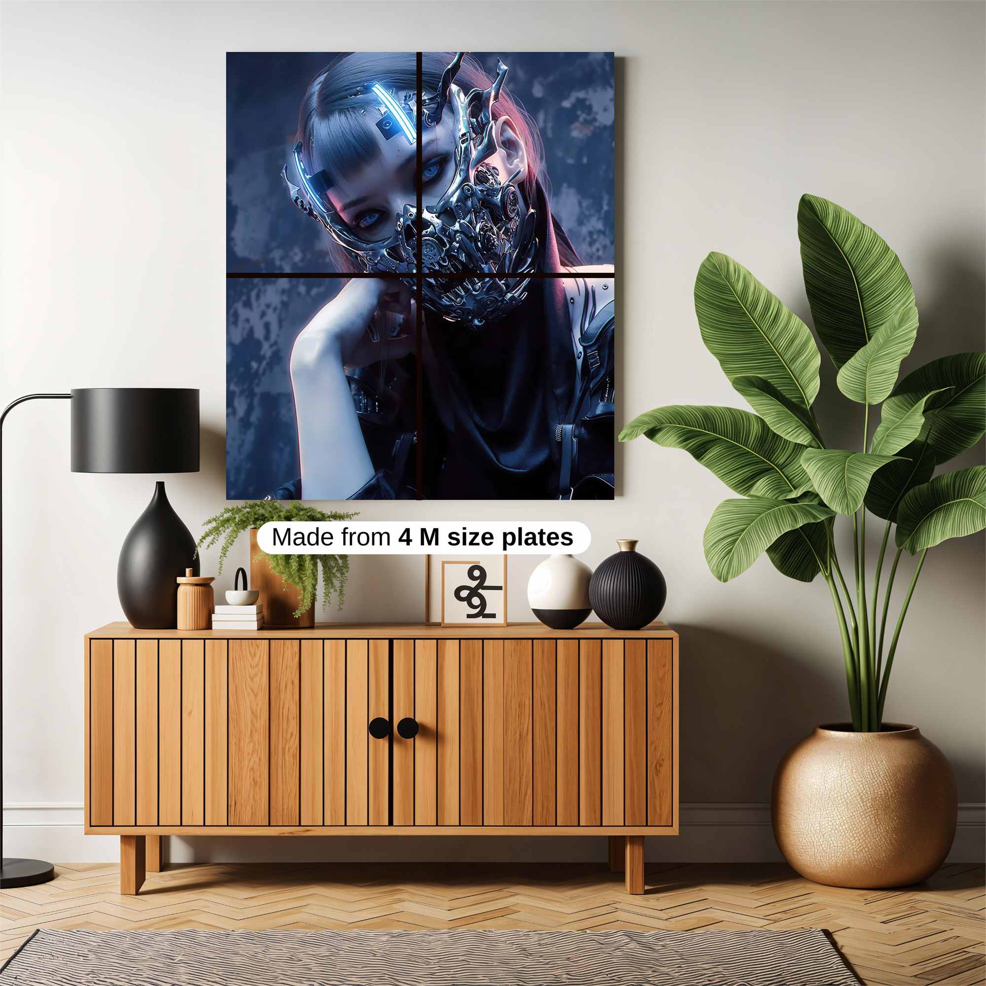 Camera Kaleidoscope Safe Wall Magnetic / M