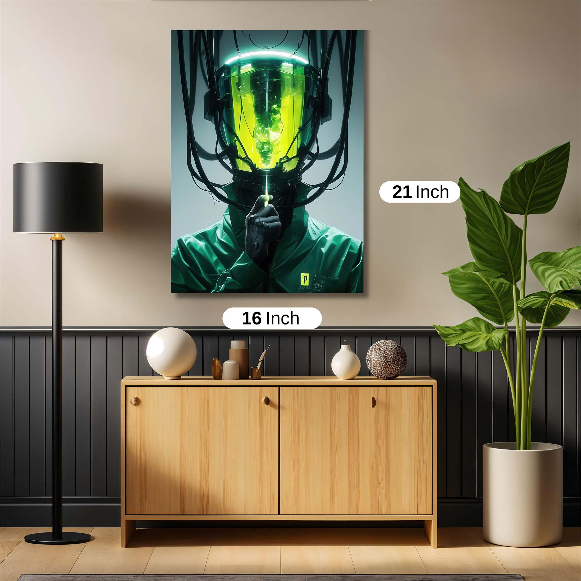 Ebony Elegance Safe Wall Magnetic / M