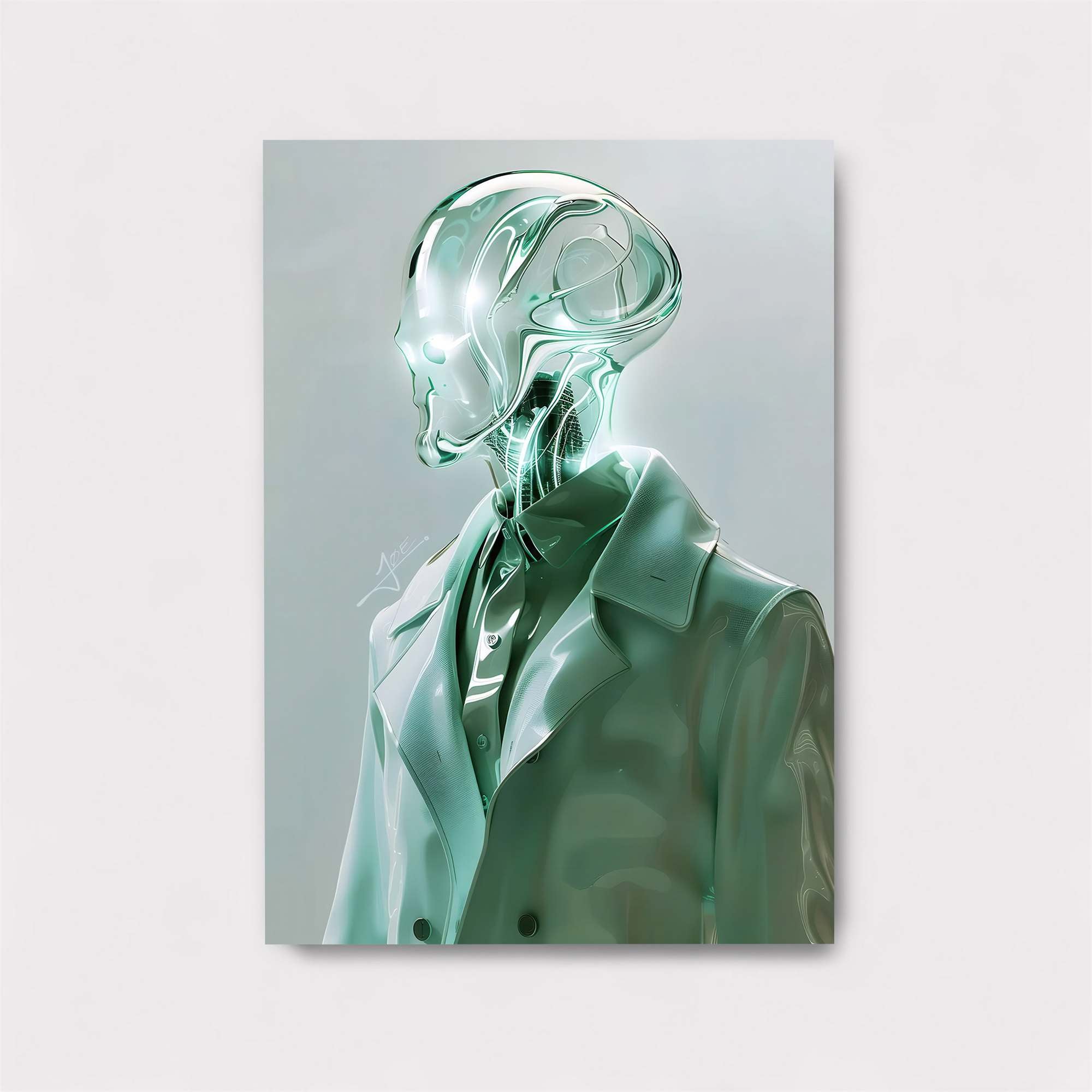 Cyber Serenity Safe Wall Magnetic / M