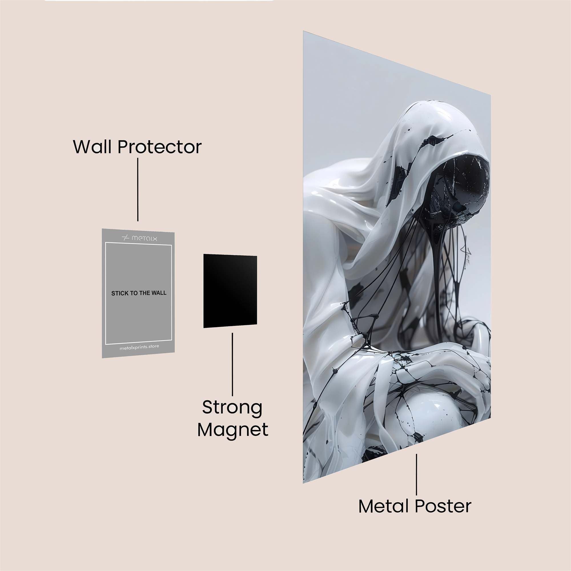 Darth Majestic Safe Wall Magnetic / M