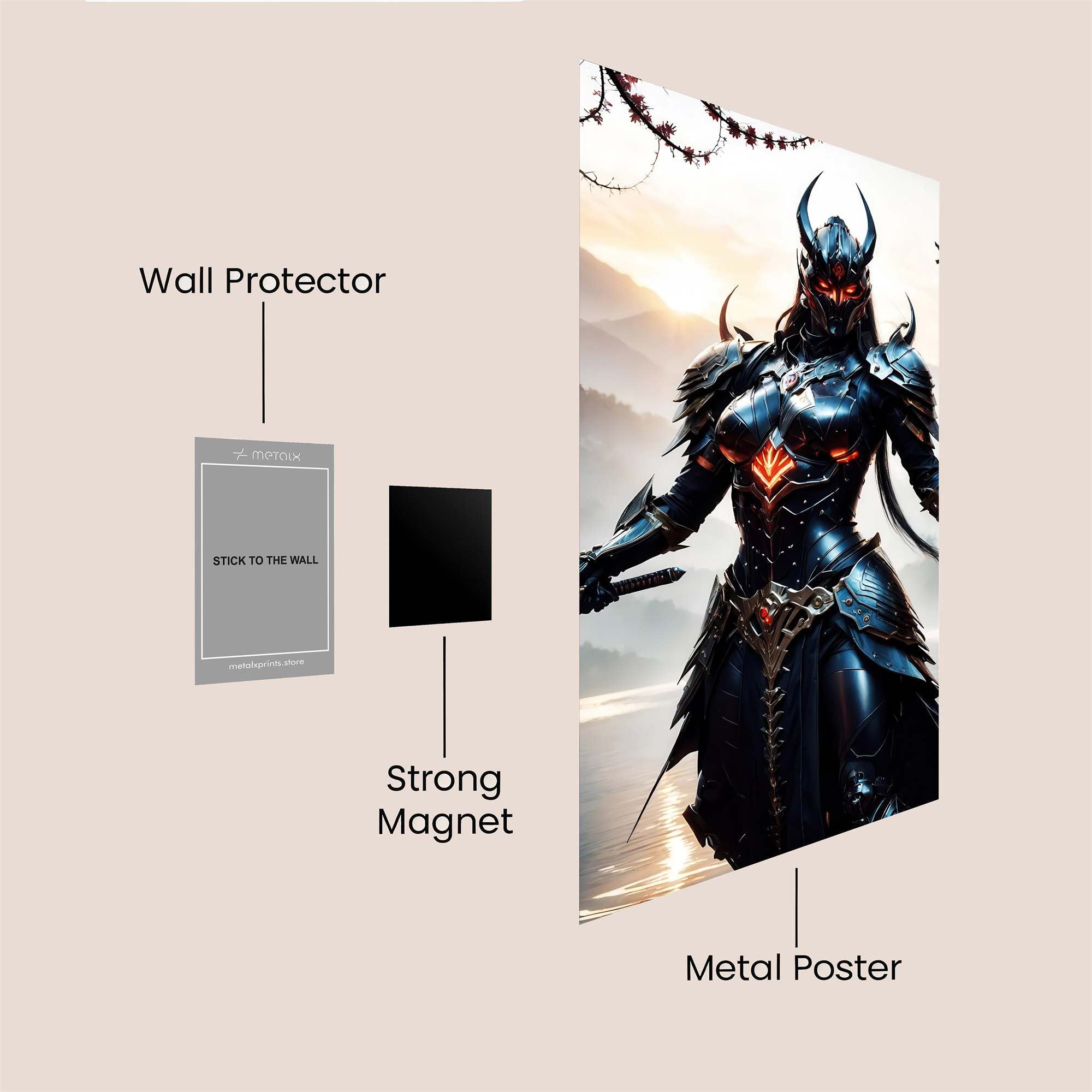 Cybernetic Majesty Safe Wall Magnetic / M