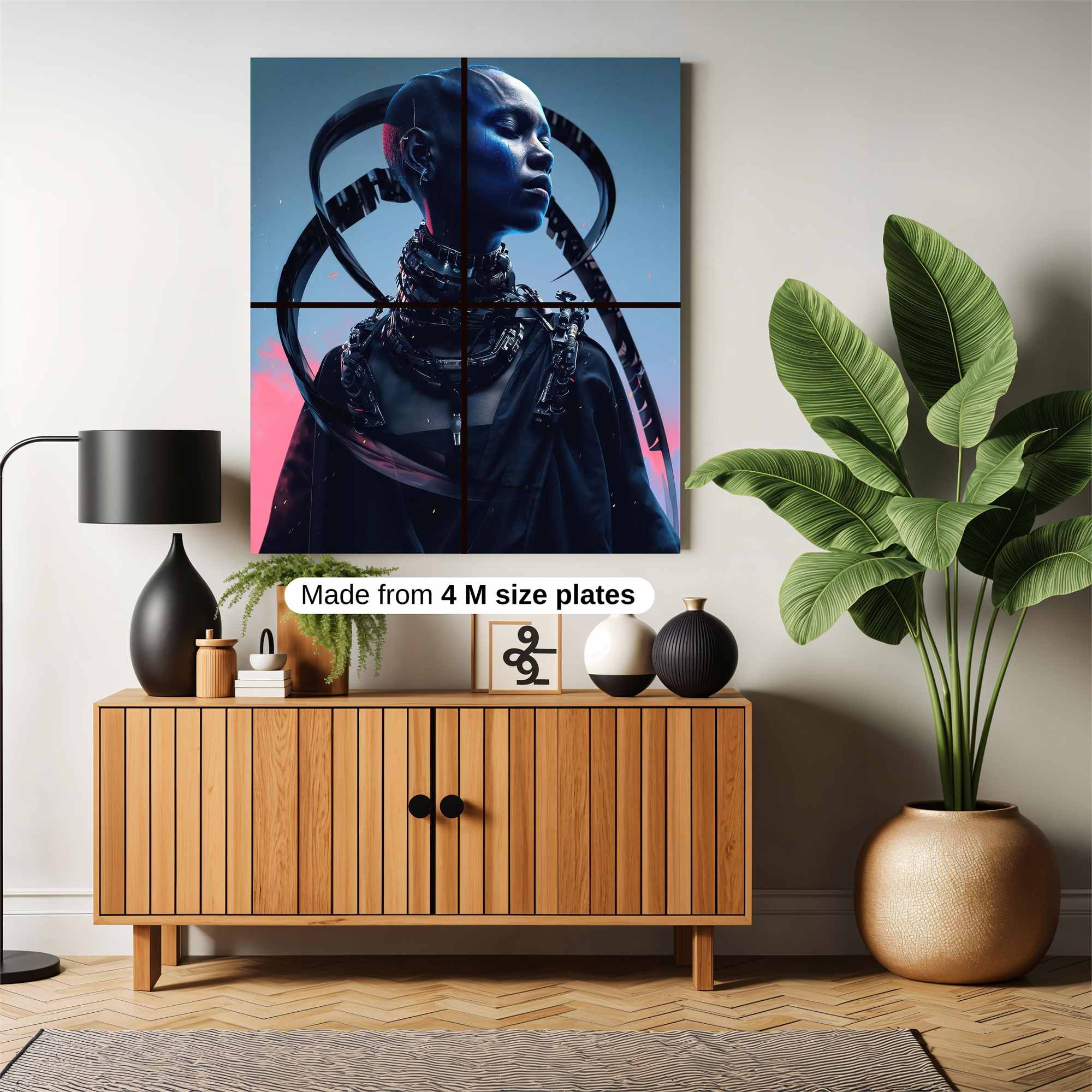 Neon Majesty Safe Wall Magnetic / M