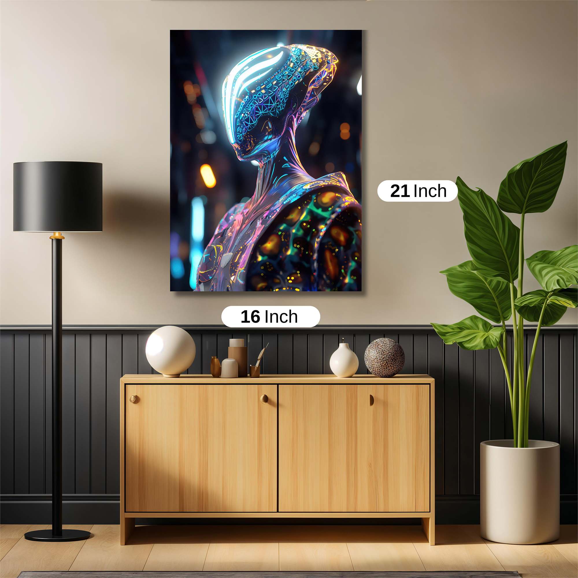 Ebony Enigma Safe Wall Magnetic / M