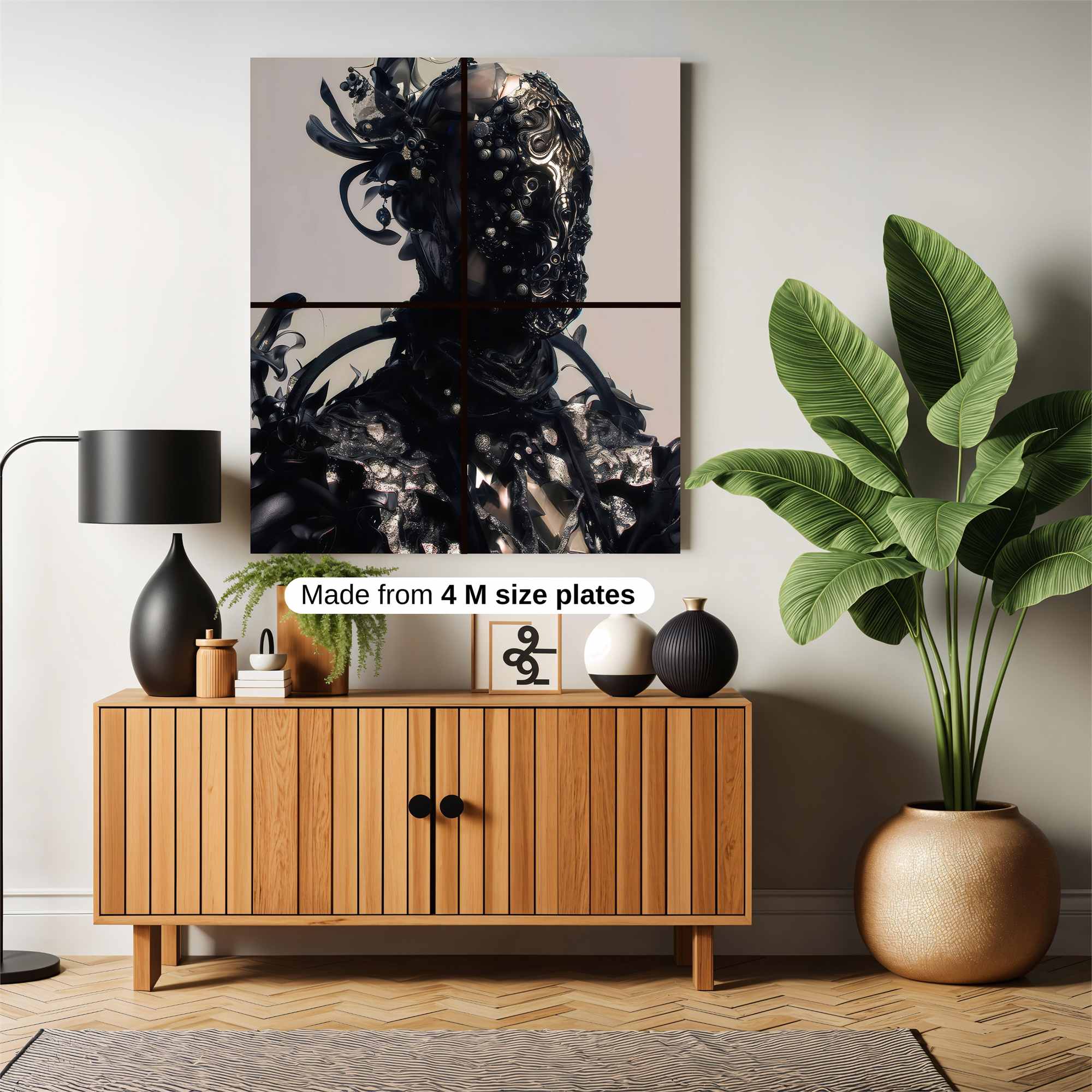 Ebony Enigma Safe Wall Magnetic / M