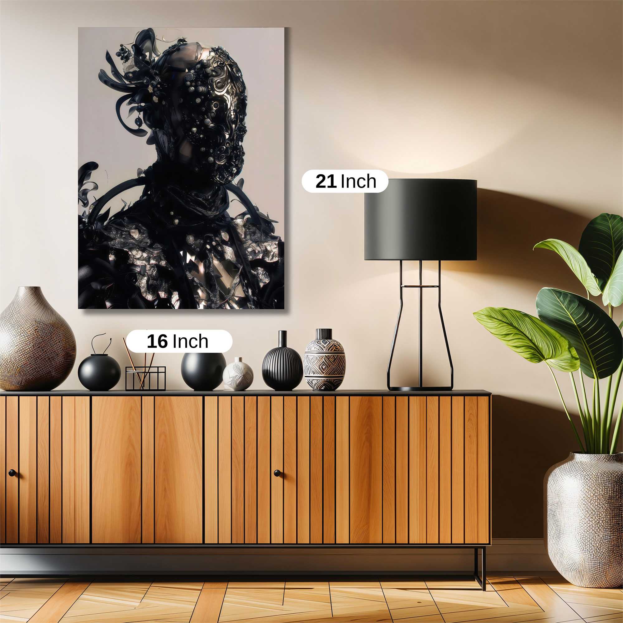 Ebony Enigma Safe Wall Magnetic / M