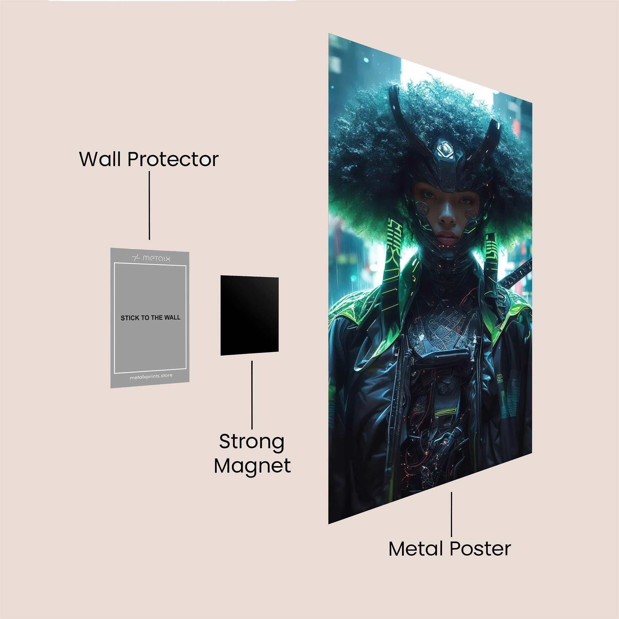 Aquarium Serenity Safe Wall Magnetic / M