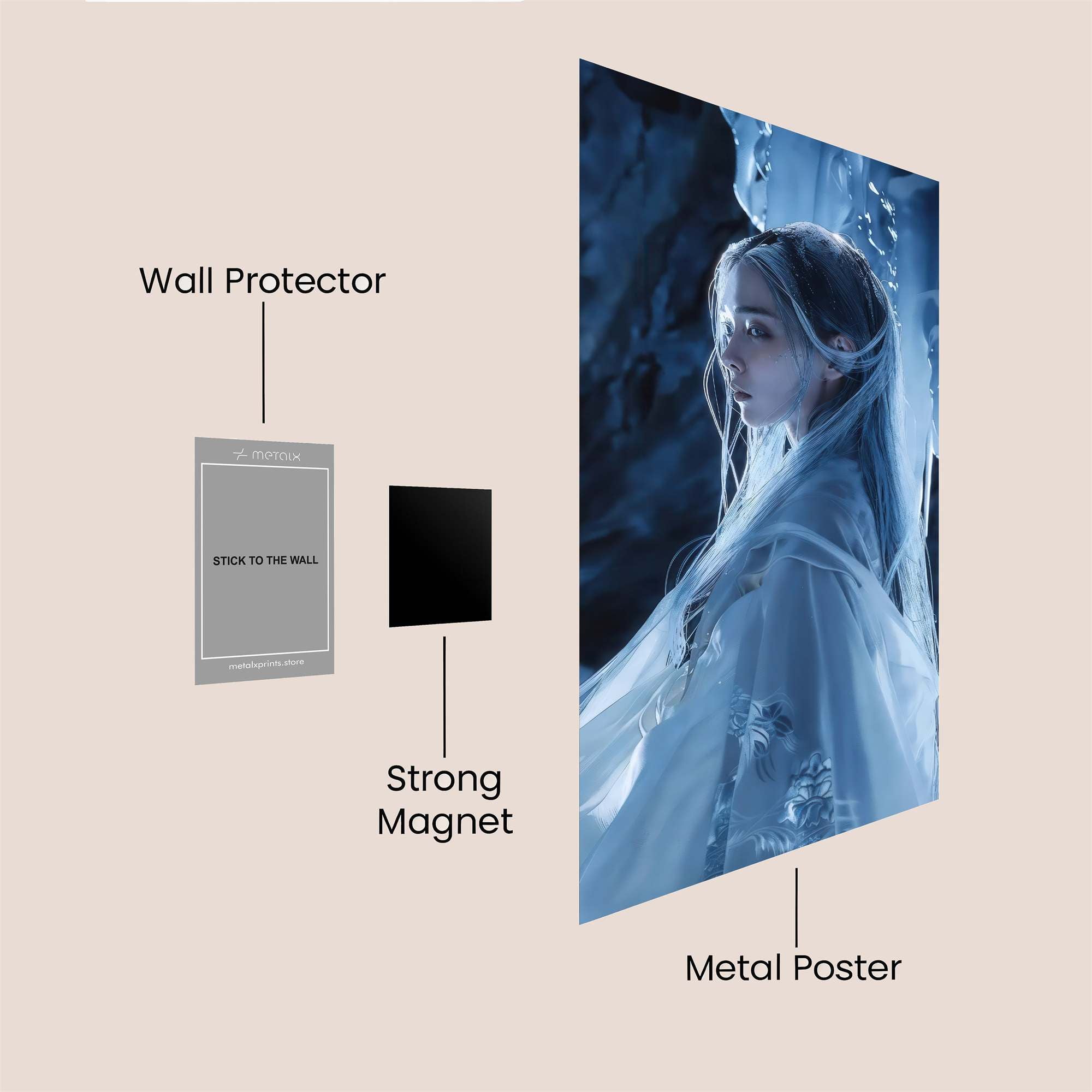 Aquarium Enchantment Safe Wall Magnetic / M