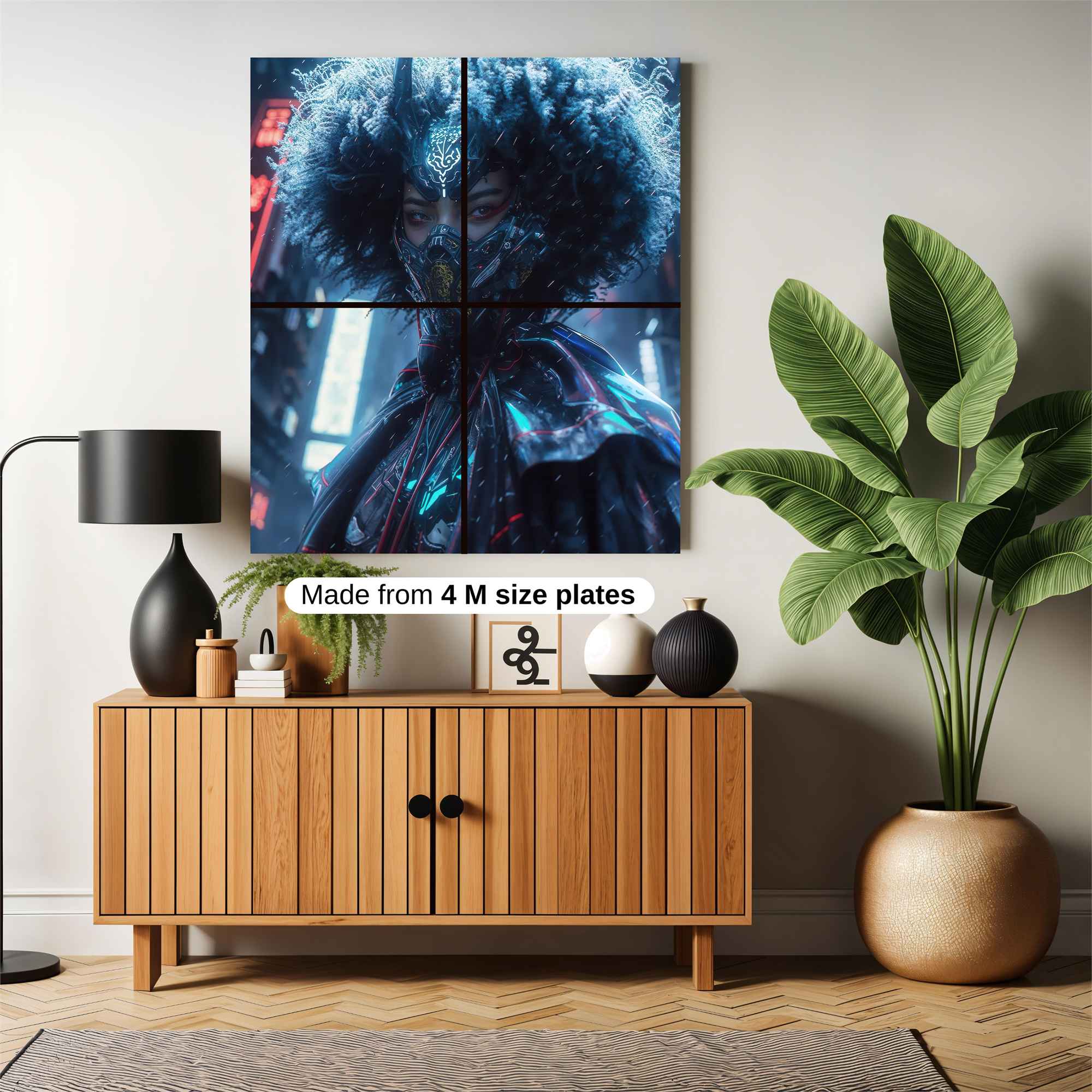 Aquarium Ambiance Safe Wall Magnetic / M