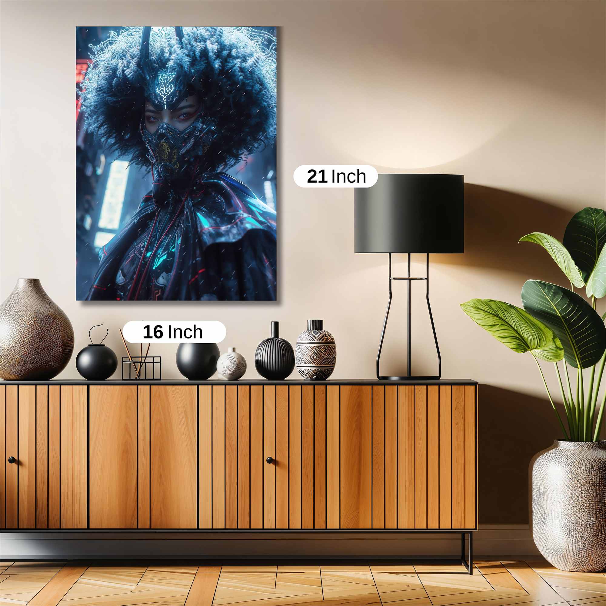 Aquarium Ambiance Safe Wall Magnetic / M