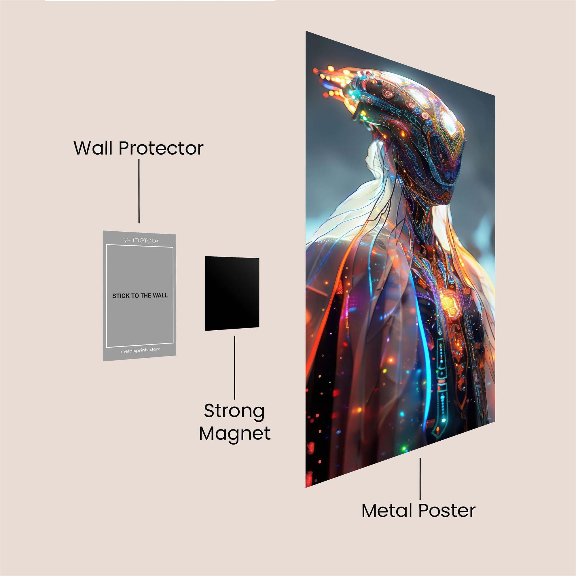 Volkswagen Vibrant Safe Wall Magnetic / M