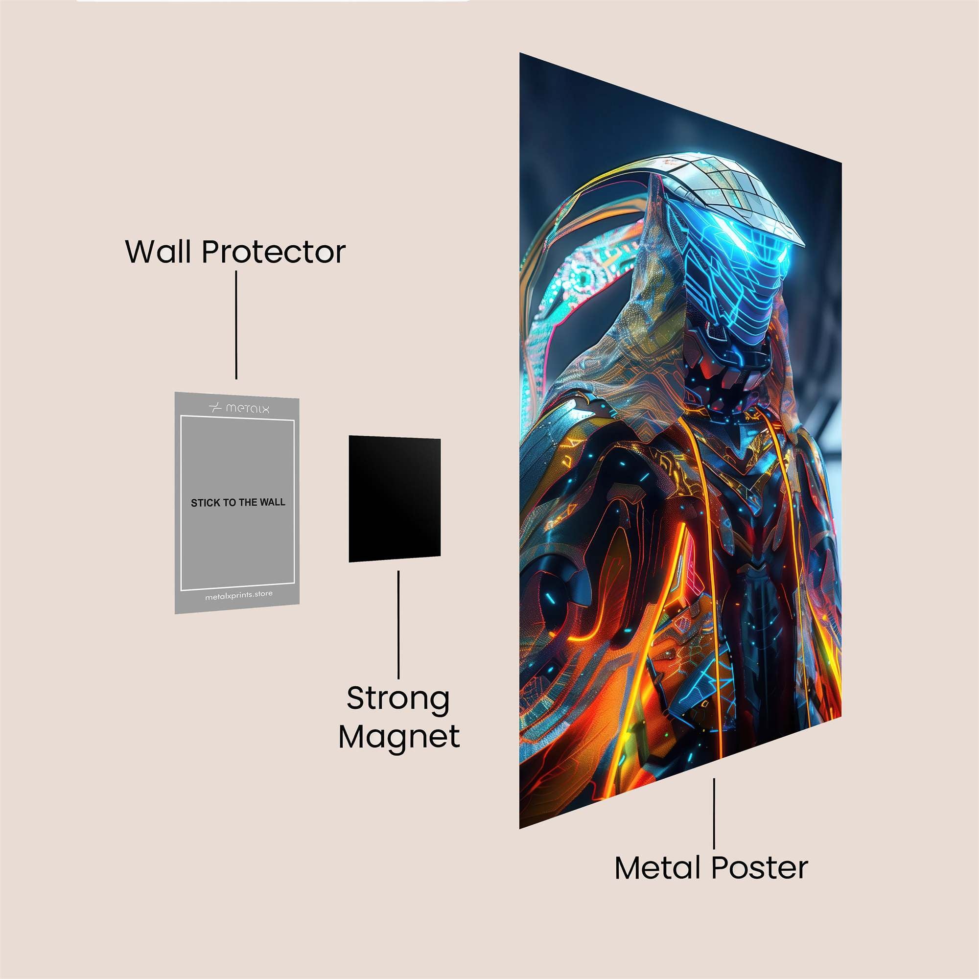 Venom Vengeance Safe Wall Magnetic / M