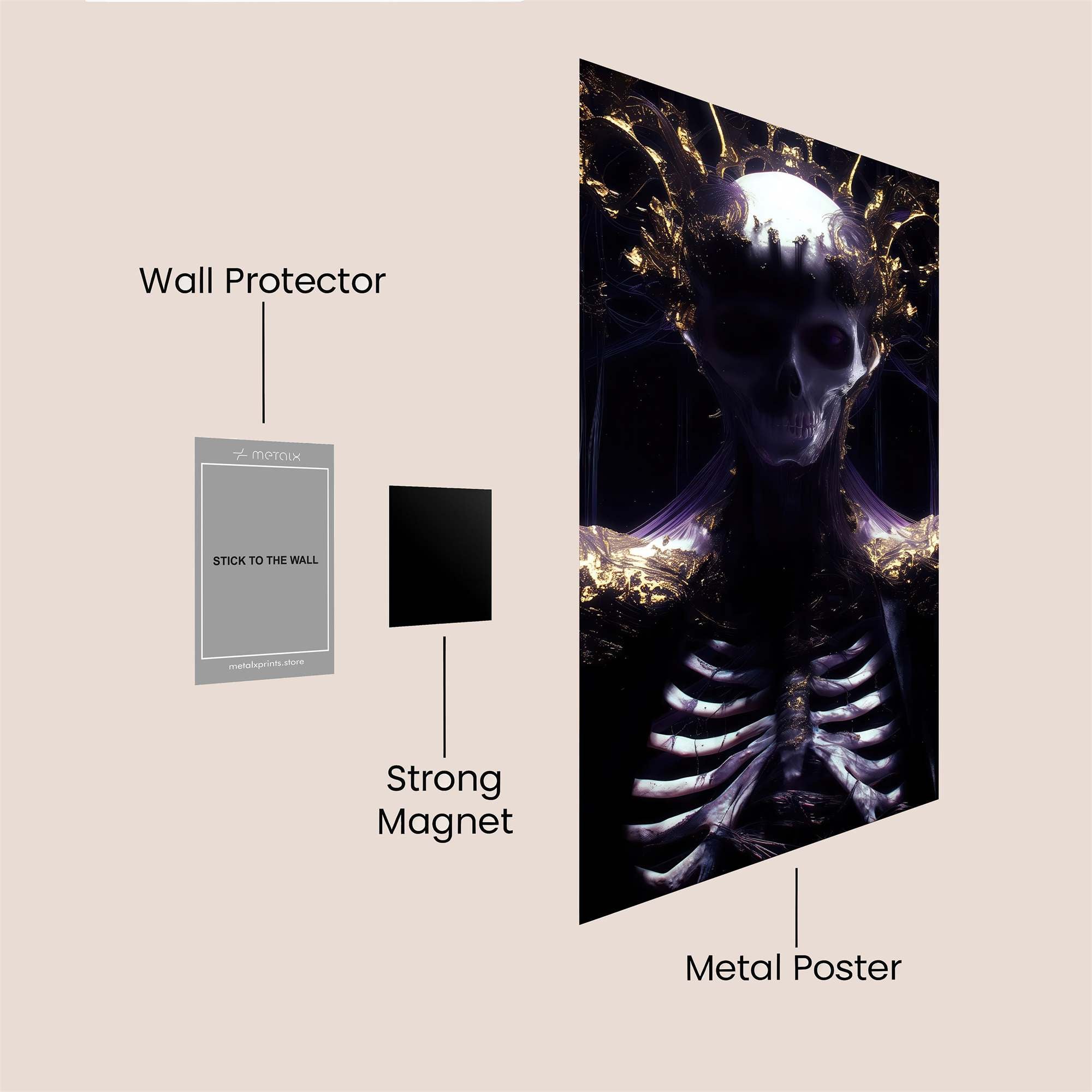 Volkswagen Vibrant Safe Wall Magnetic / M